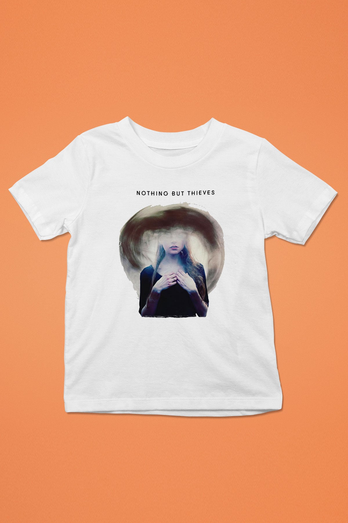 Nothing But Thieves Baskılı Beyaz Unisex Beyaz Çocuk Tişört - Tshirt