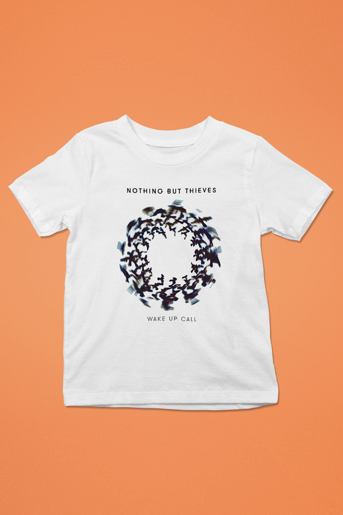 Nothing But Thieves Baskılı Beyaz Unisex Beyaz Çocuk Tişört - Tshirt
