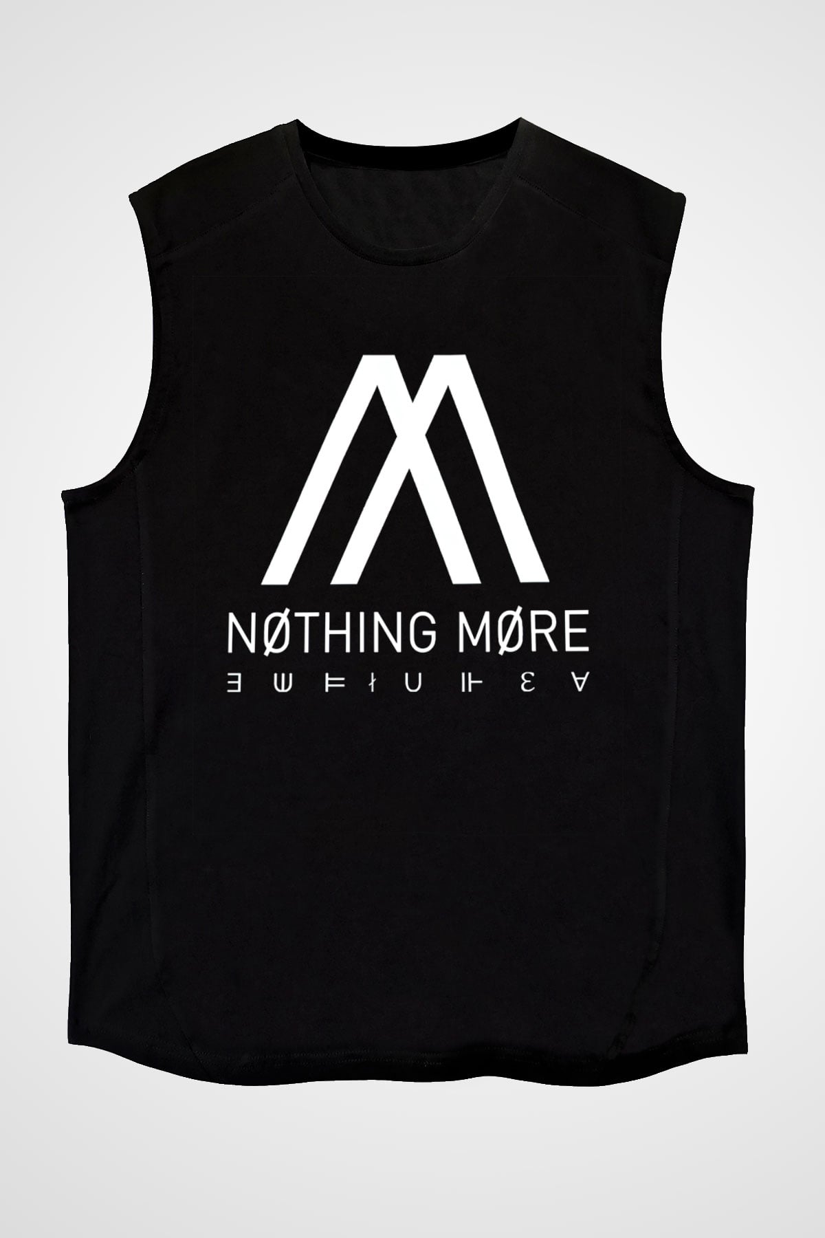 Nothing More Siyah Unisex Kolsuz Tişört