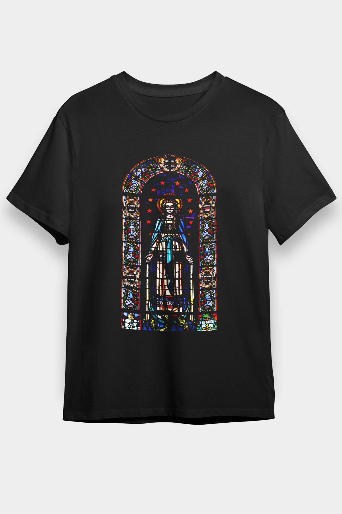Notre Dame Katedrali Siyah Unisex Tişört T-Shirt - TişörtFabrikası