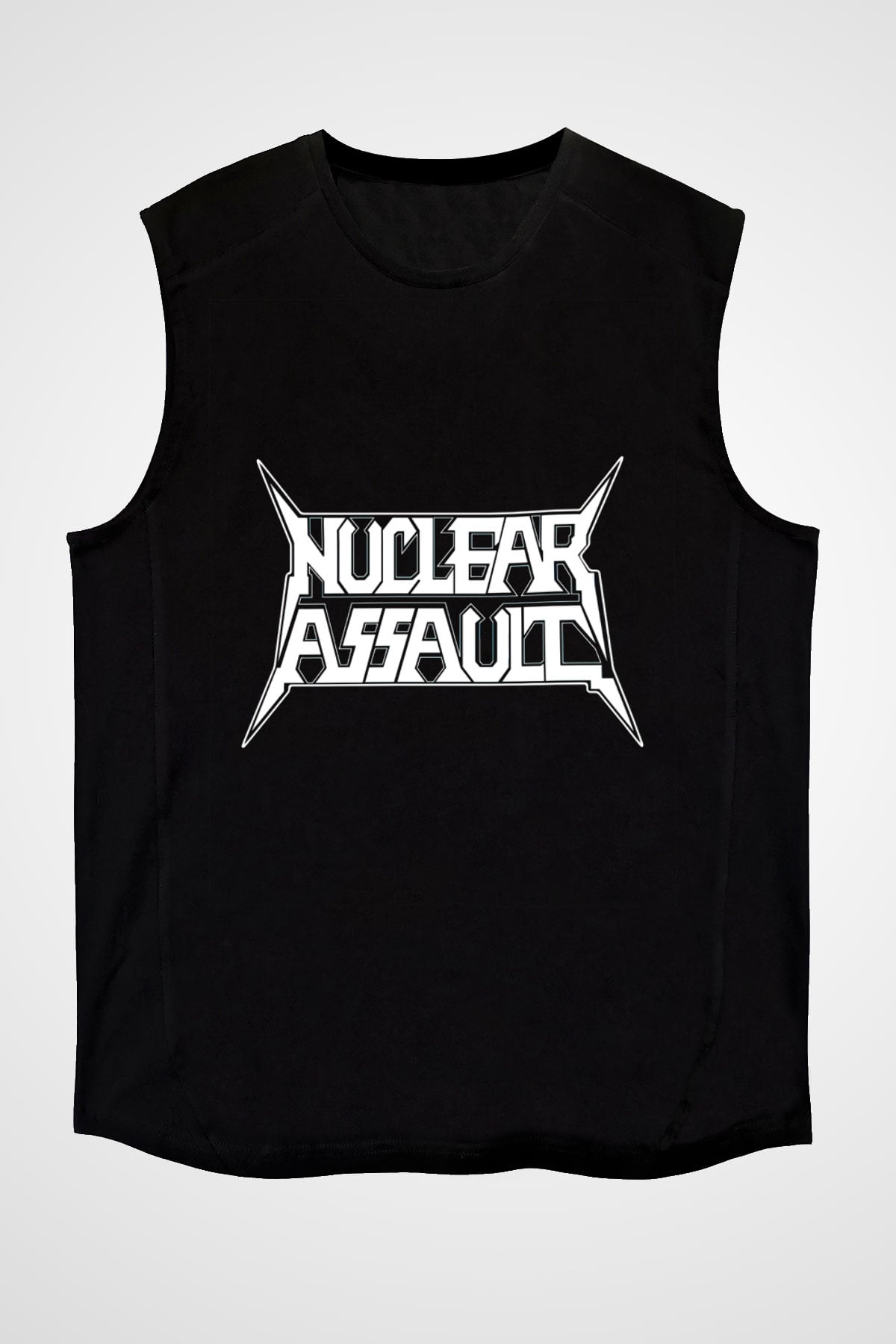 Nuclear Assault Siyah Unisex Kolsuz Tişört