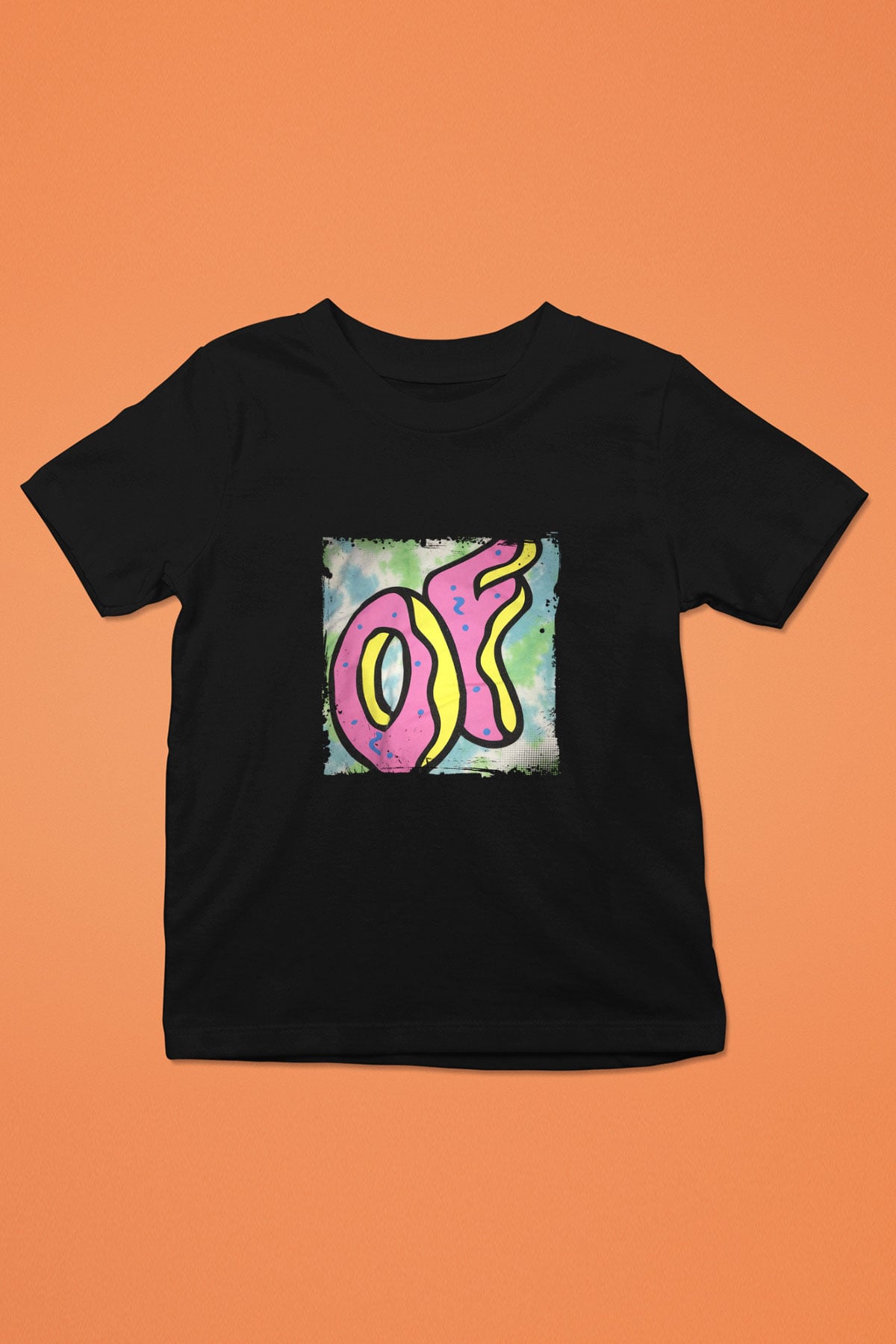 Odd Future Baskılı Unisex Siyah Çocuk Tişört