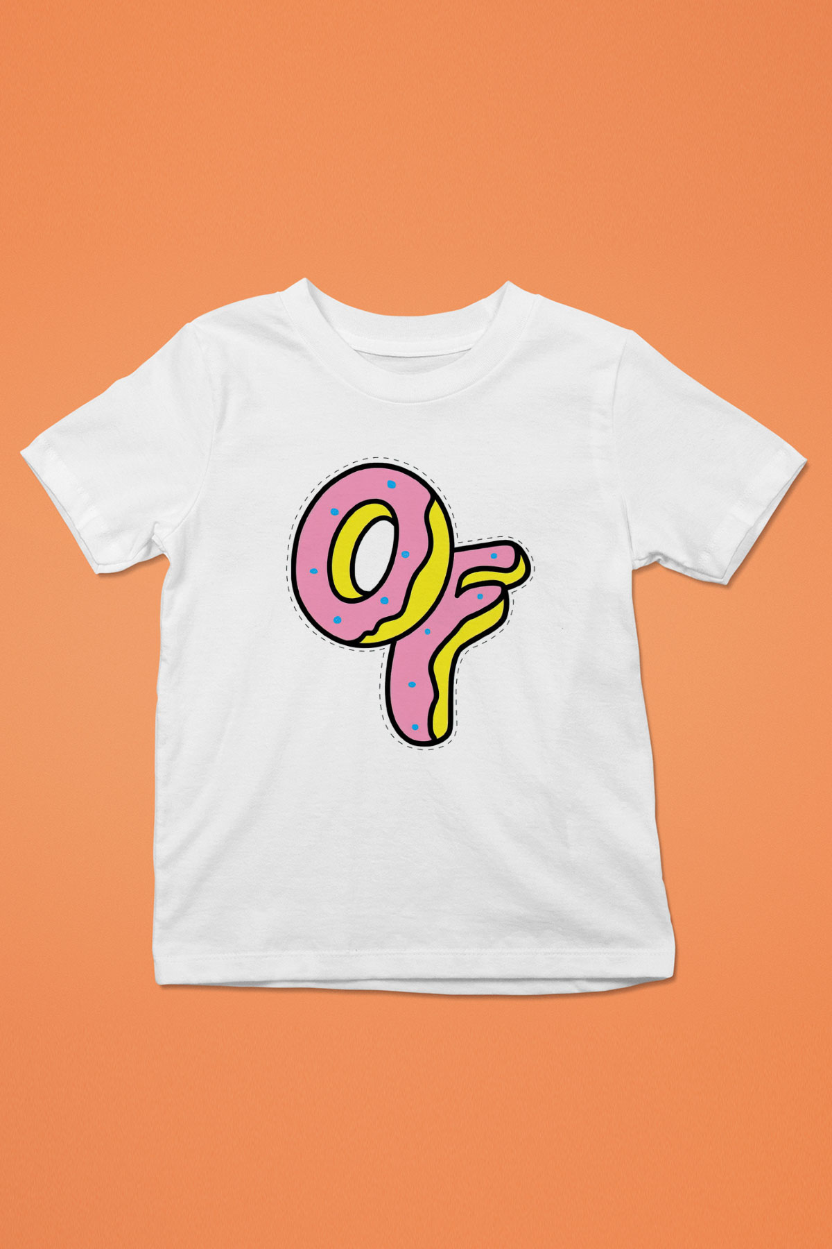 Odd Future Beyaz Unisex Çocuk Tişört
