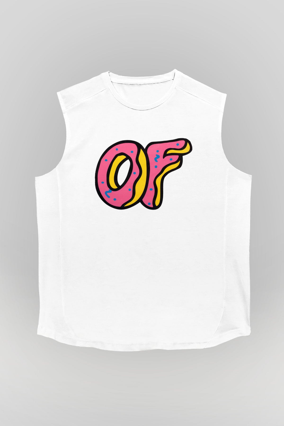 Odd Future Beyaz Unisex Kolsuz Tişört