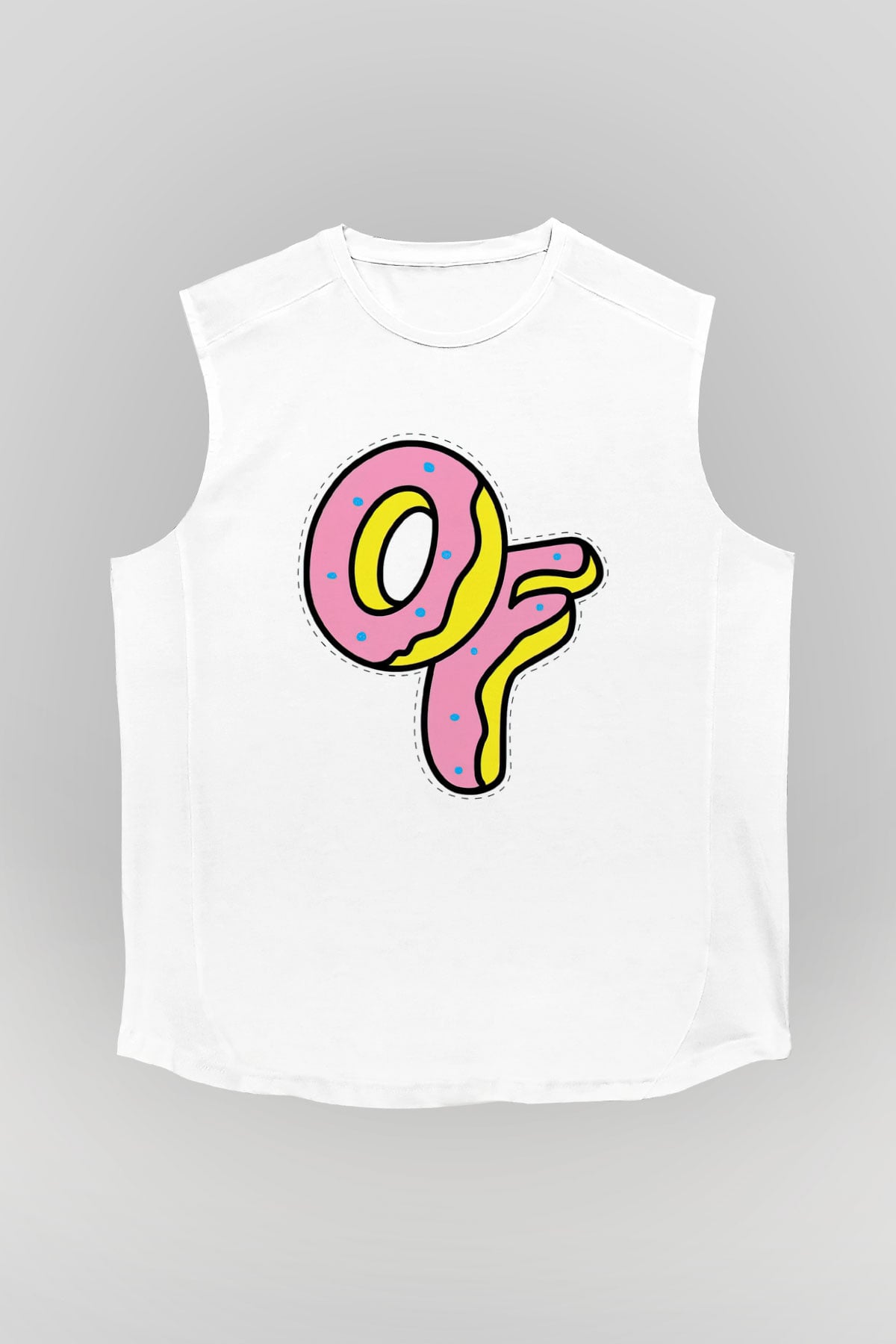 Odd Future Beyaz Unisex Kolsuz Tişört