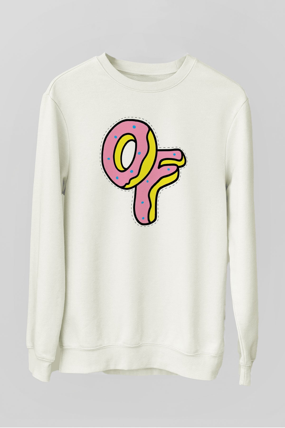 Odd Future Beyaz Unisex Sweatshirt