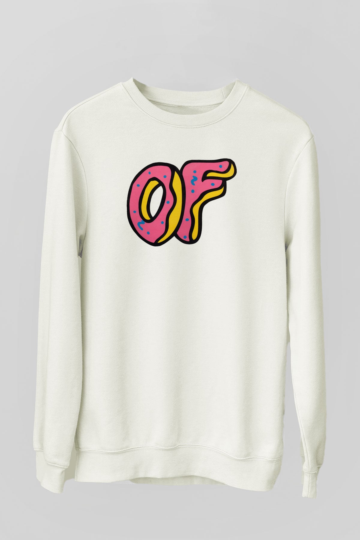 Odd Future Beyaz Unisex Sweatshirt