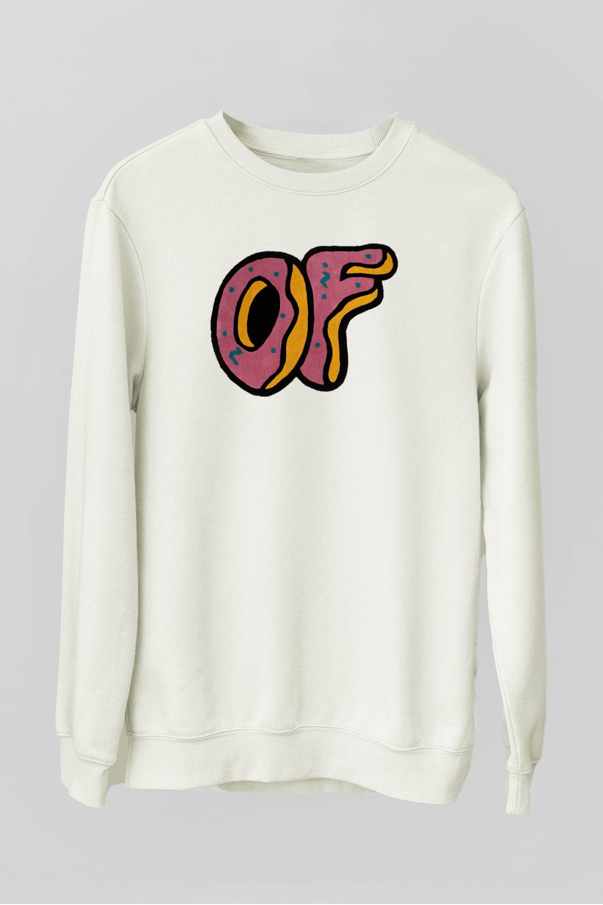 Odd Future Beyaz Unisex Sweatshirt
