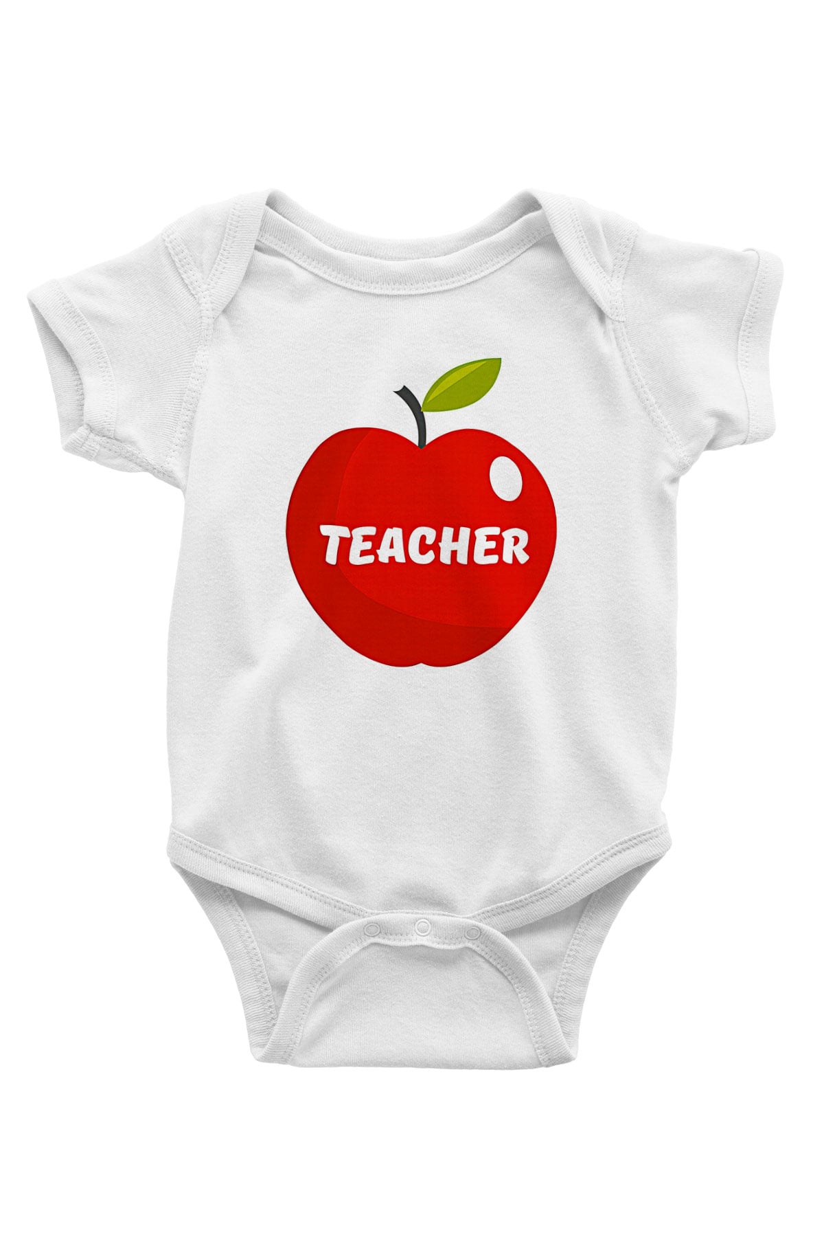 Öğretmenler Günü Baskılı Beyaz Unisex Bebek Body - Zıbın