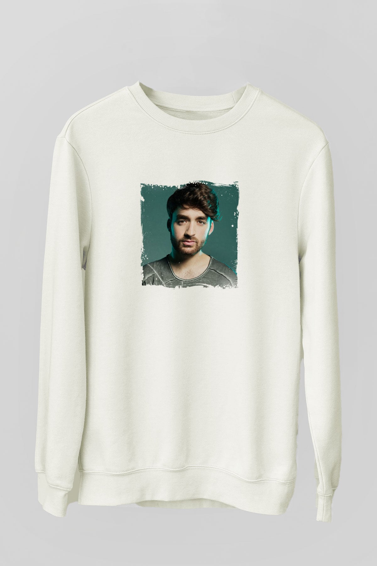 Oliver HeldensBaskılı Beyaz Sweatshirt