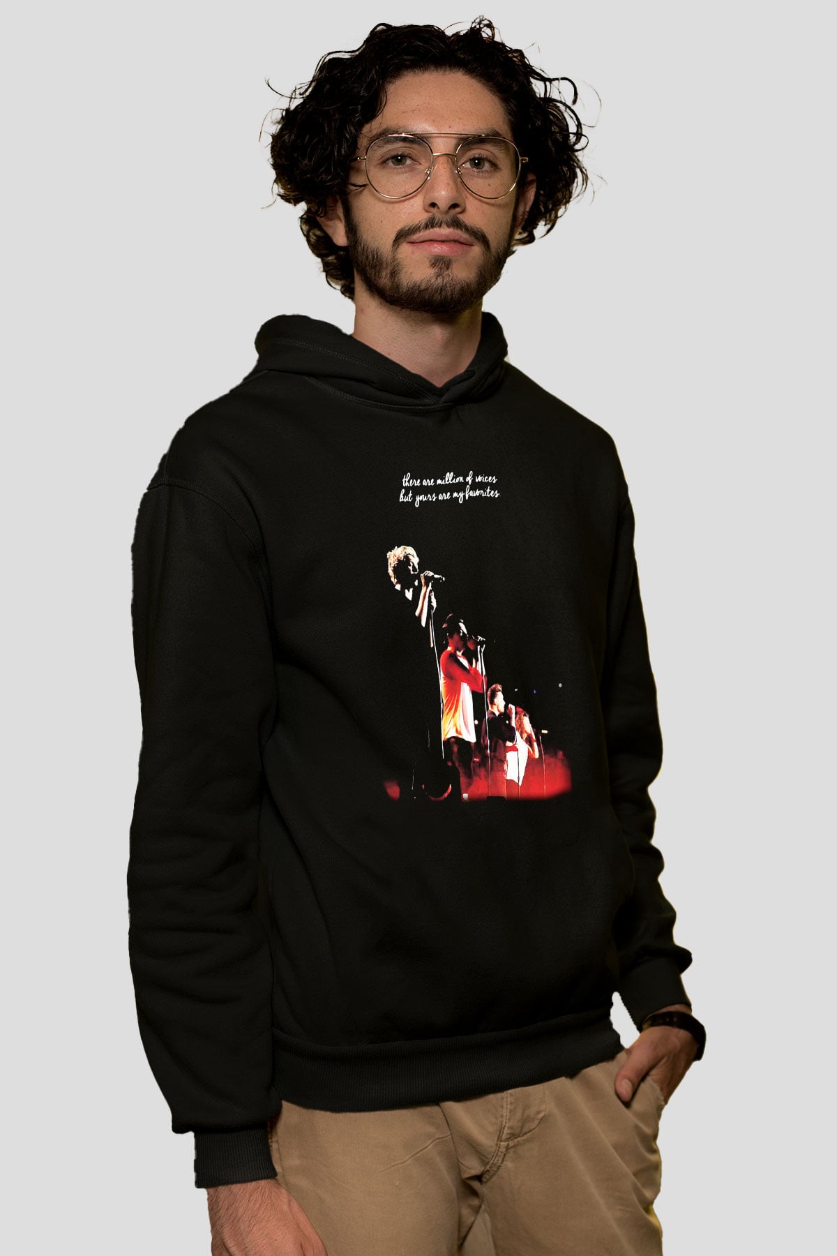 One Direction Siyah Unisex Hoodie