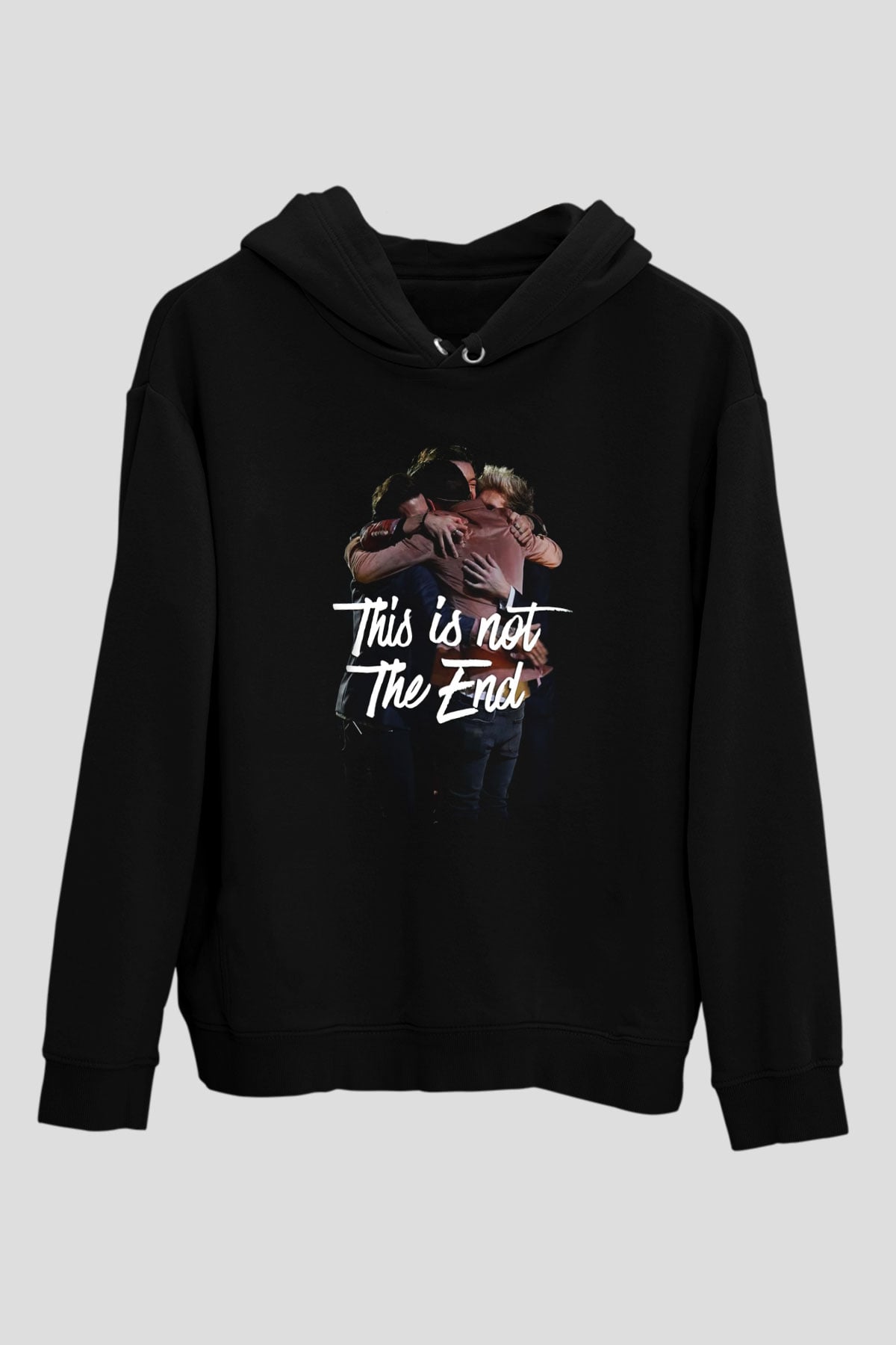 One Direction Siyah Unisex Hoodie