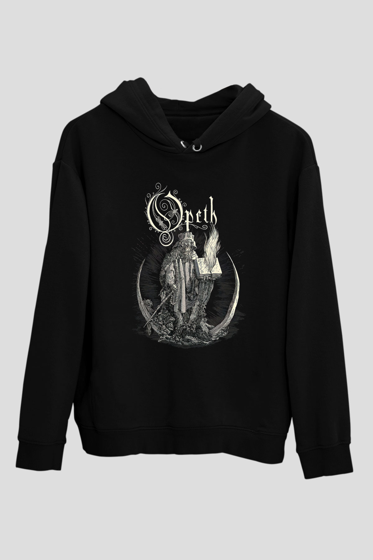 Opeth Siyah Unisex Hoodie