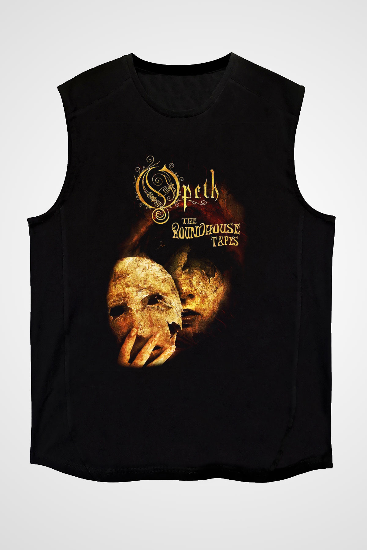 Opeth Siyah Unisex Kolsuz Tişört