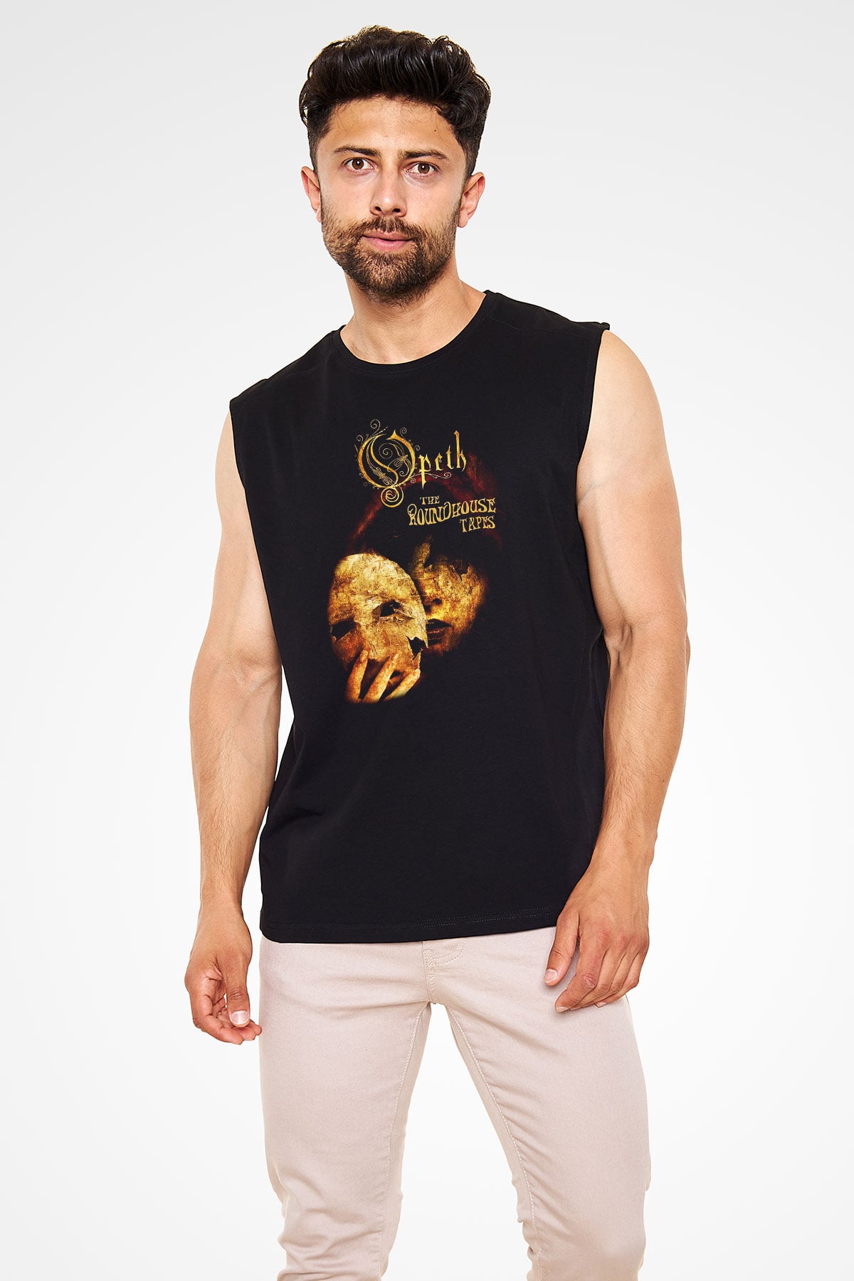 Opeth Siyah Unisex Kolsuz Tişört
