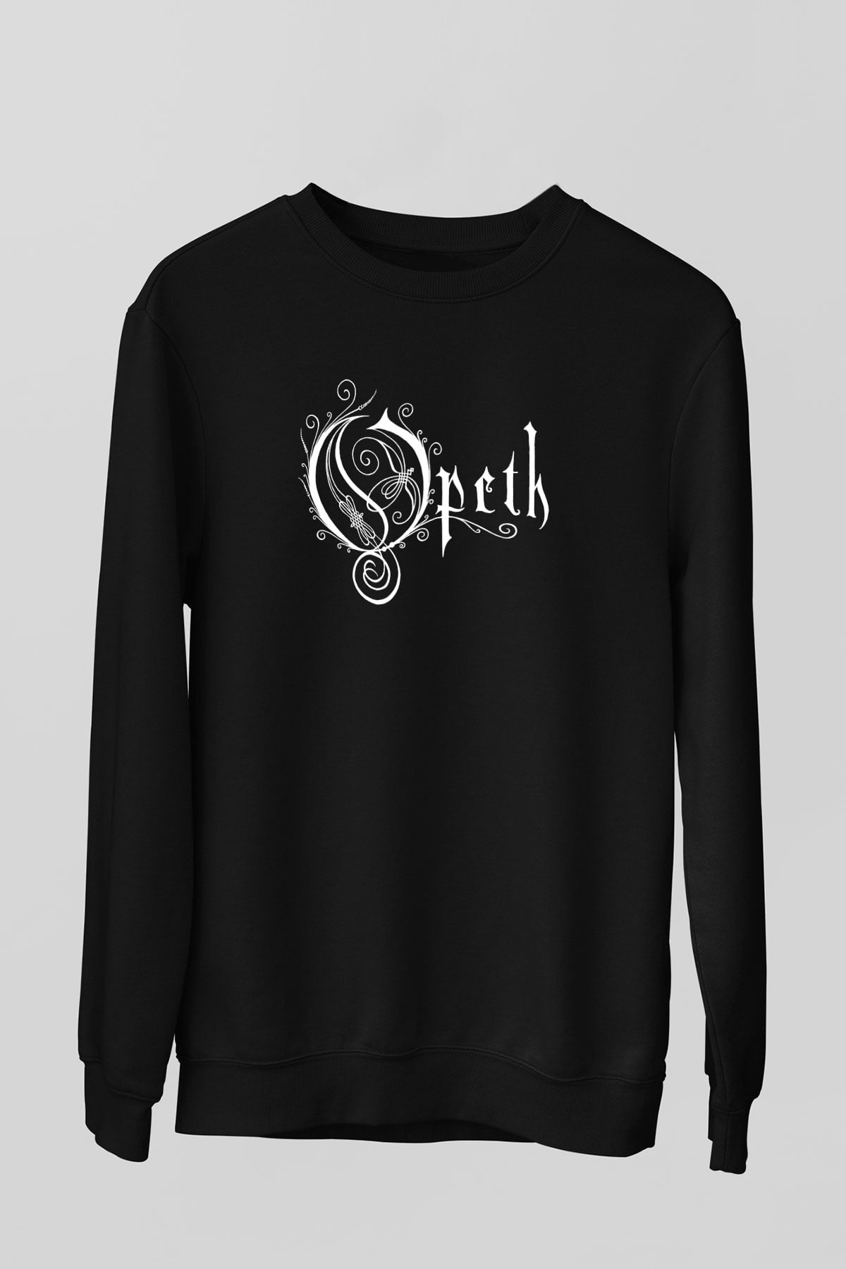 Opeth Siyah Unisex Sweatshirt