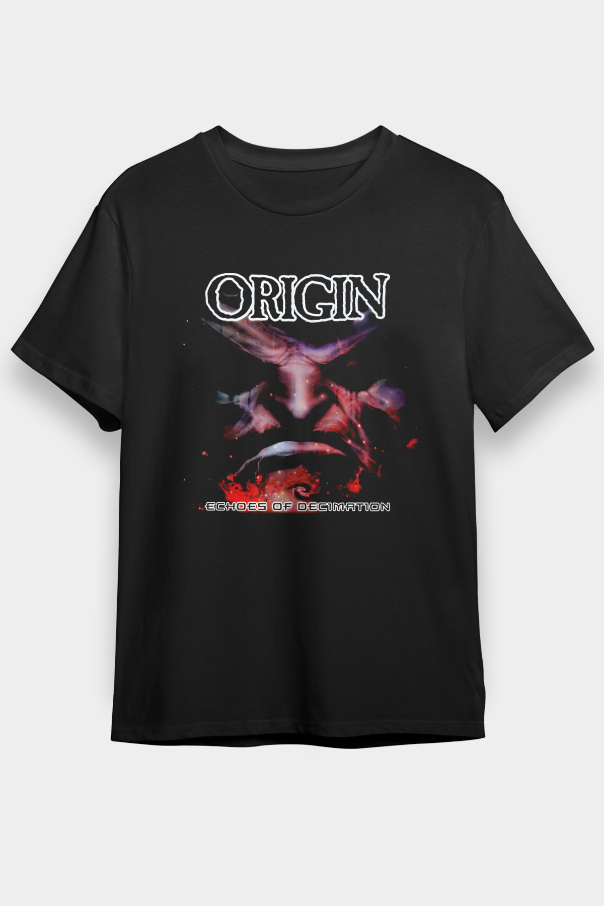 Origin Siyah Unisex Tişört T-Shirt - TişörtFabrikası