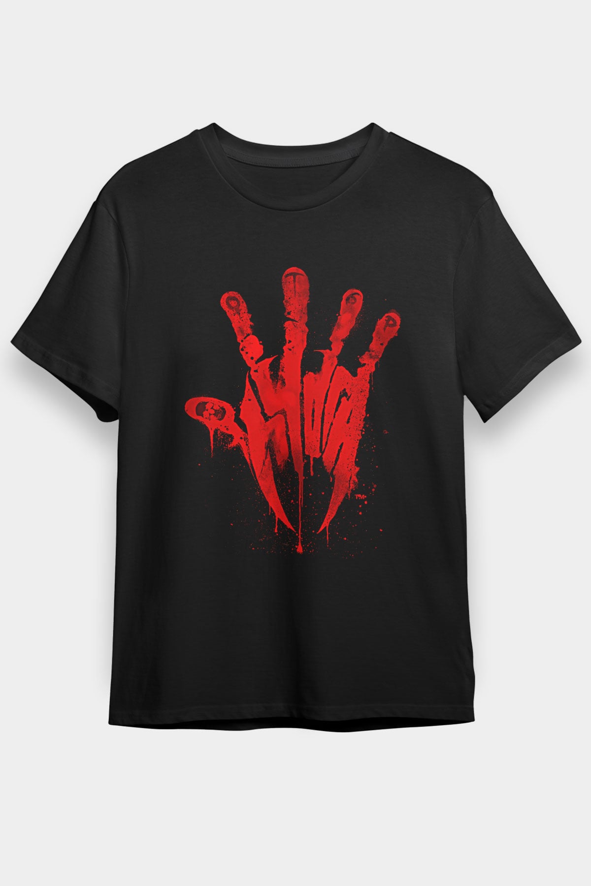 Otep Baskılı Unisex Siyah Tişört - Tshirt
