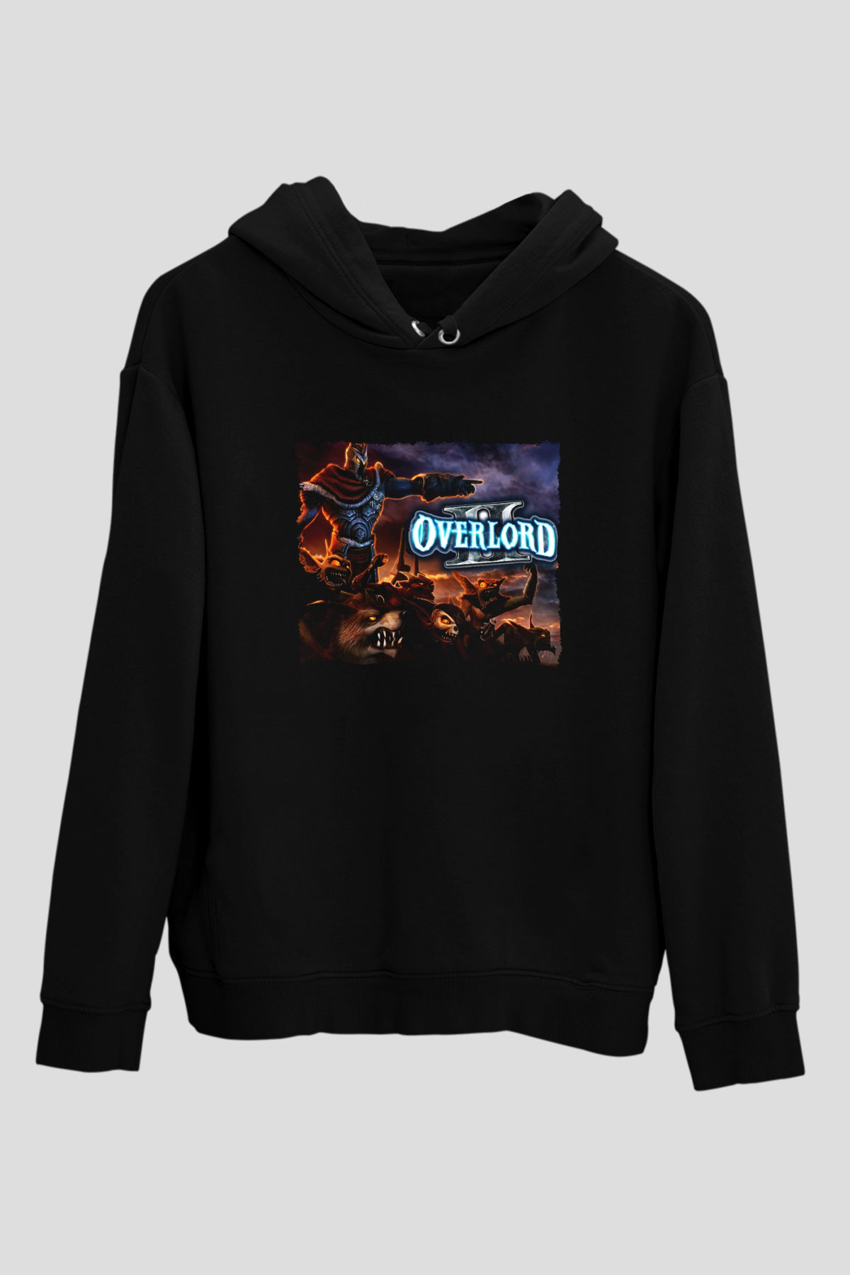 Overlord Siyah Unisex Hoodie
