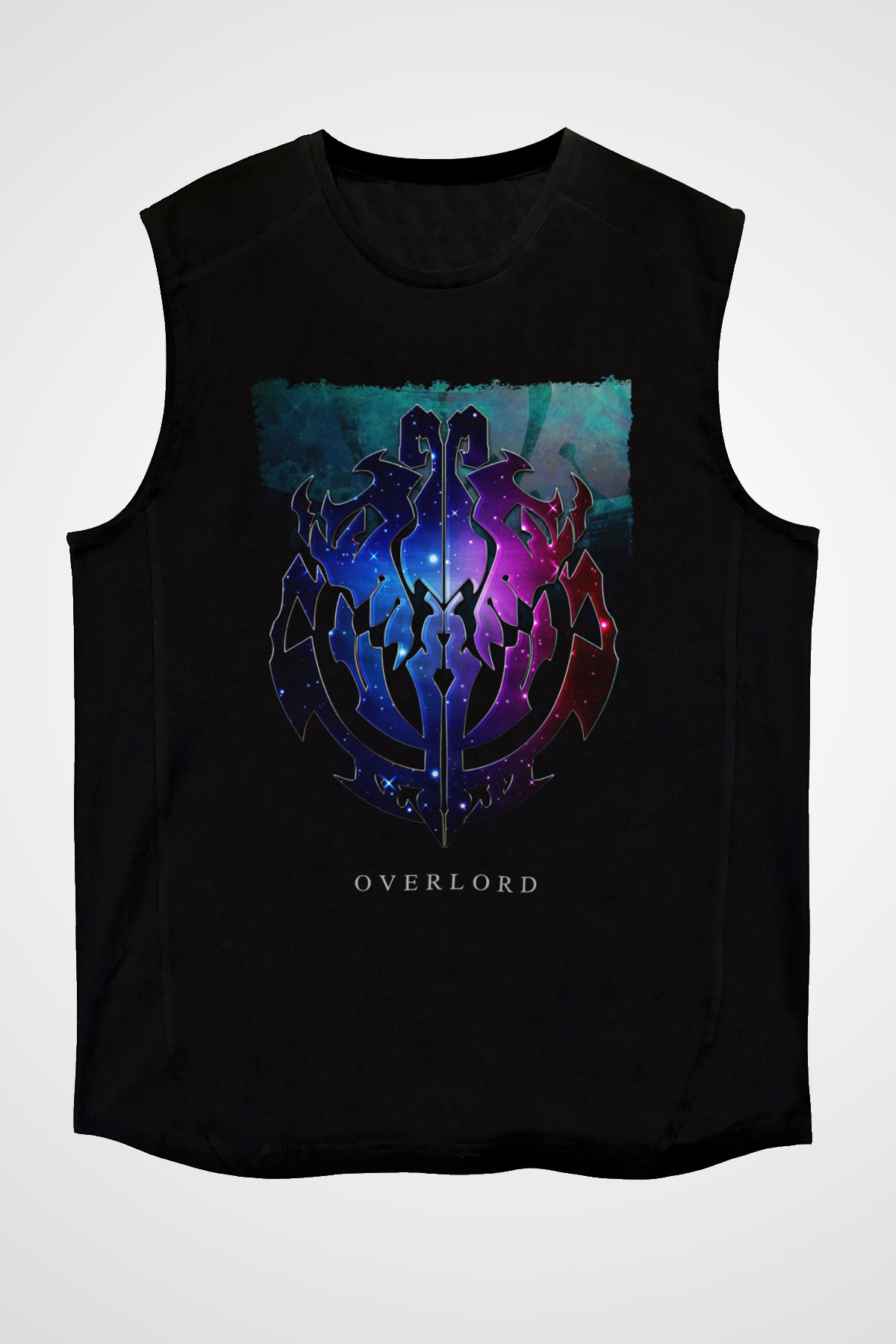 Overlord Siyah Unisex Kolsuz Tişört