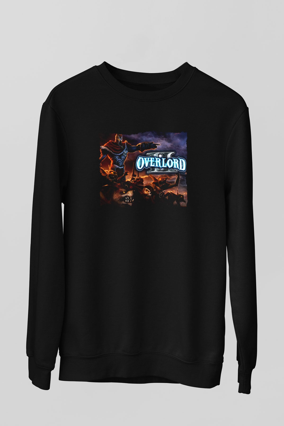 Overlord Siyah Unisex Sweatshirt