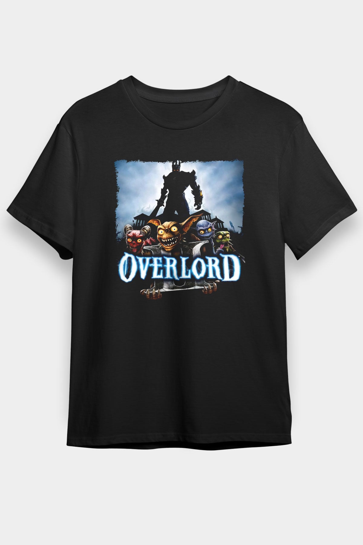 Overlord Siyah Unisex Tişört T-Shirt