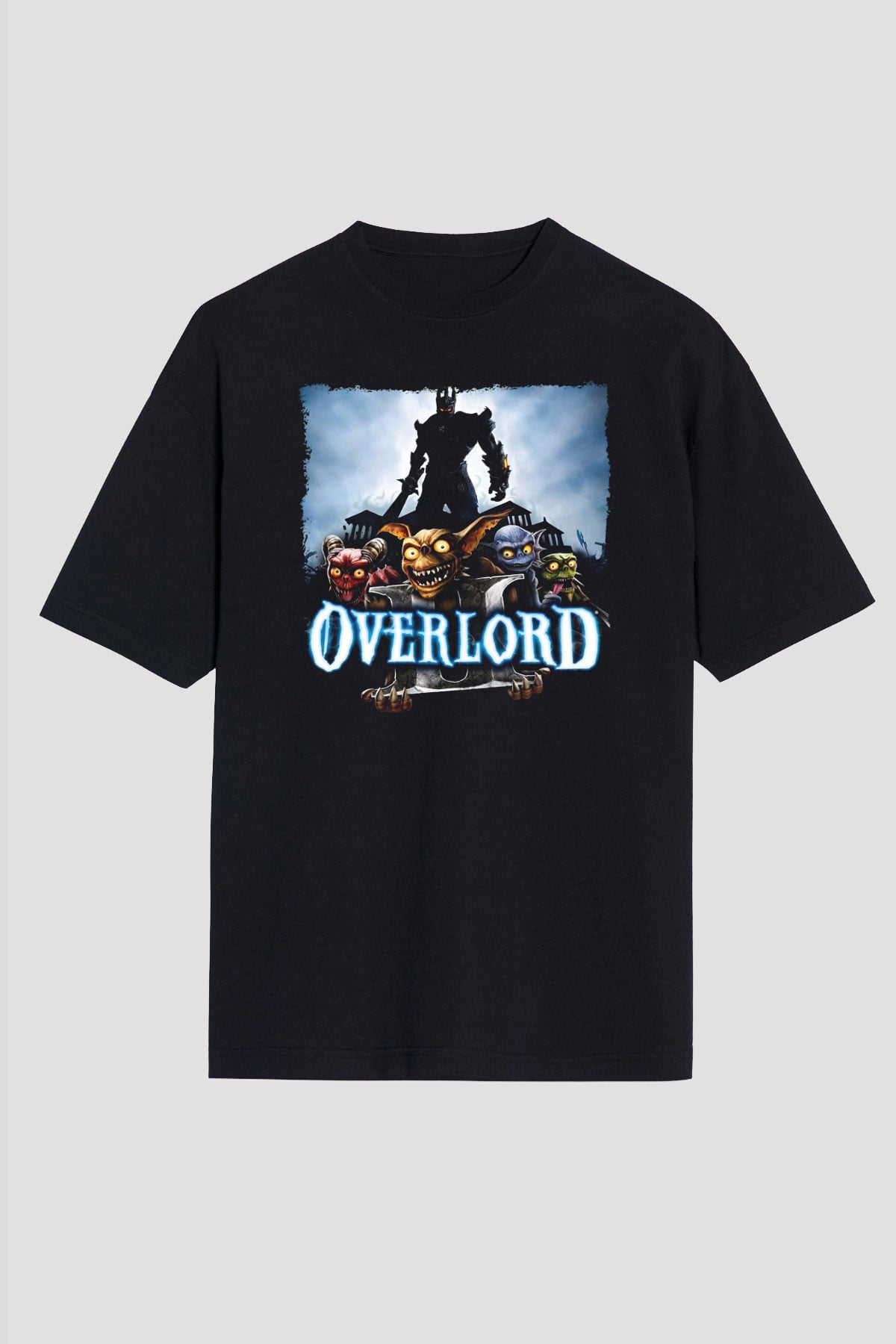 Overlord Siyah Unisex Tişört T-Shirt
