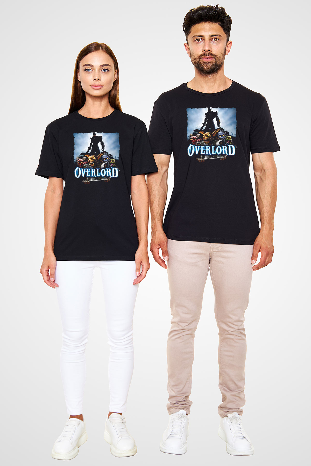 Overlord Siyah Unisex Tişört T-Shirt