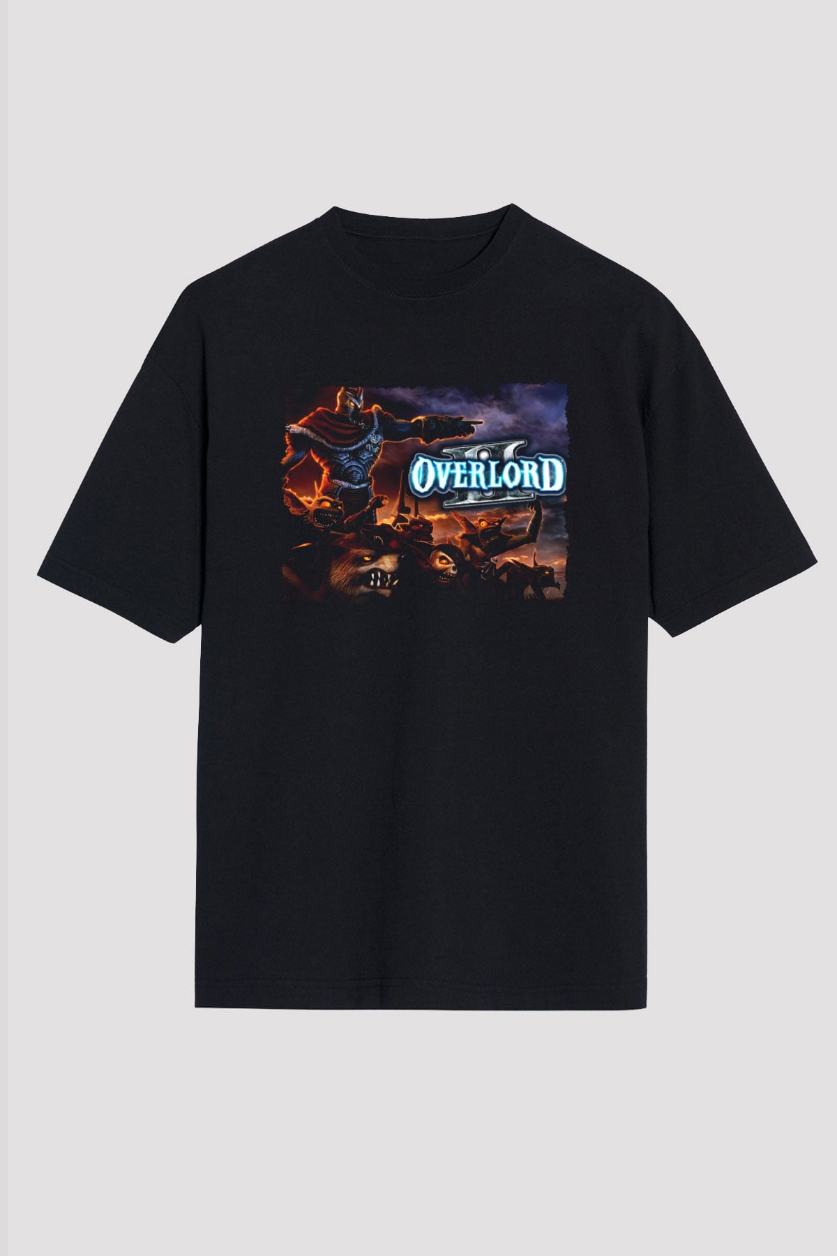 Overlord Siyah Unisex Tişört T-Shirt