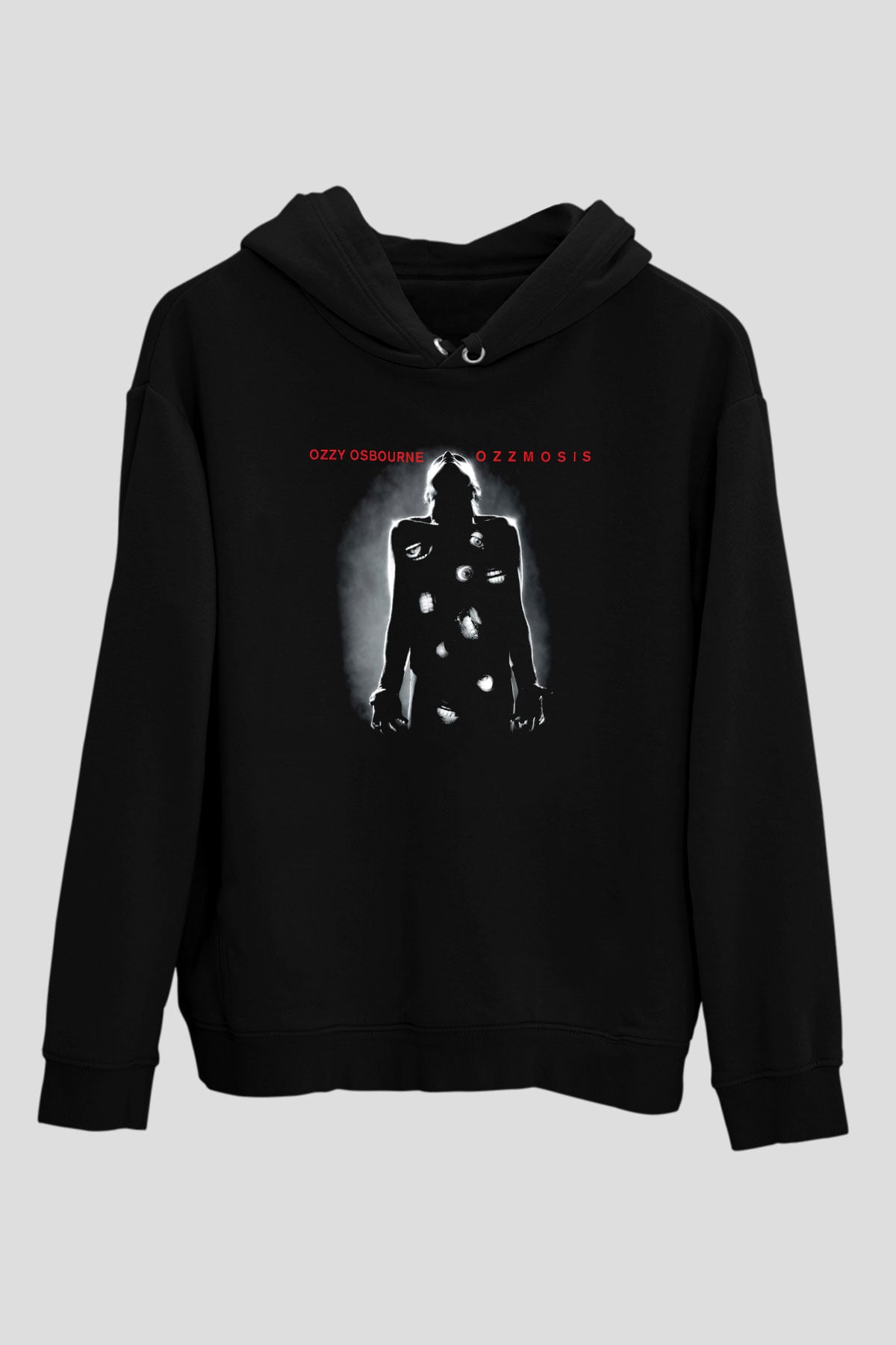 Ozzy Osbourne Siyah Unisex Hoodie