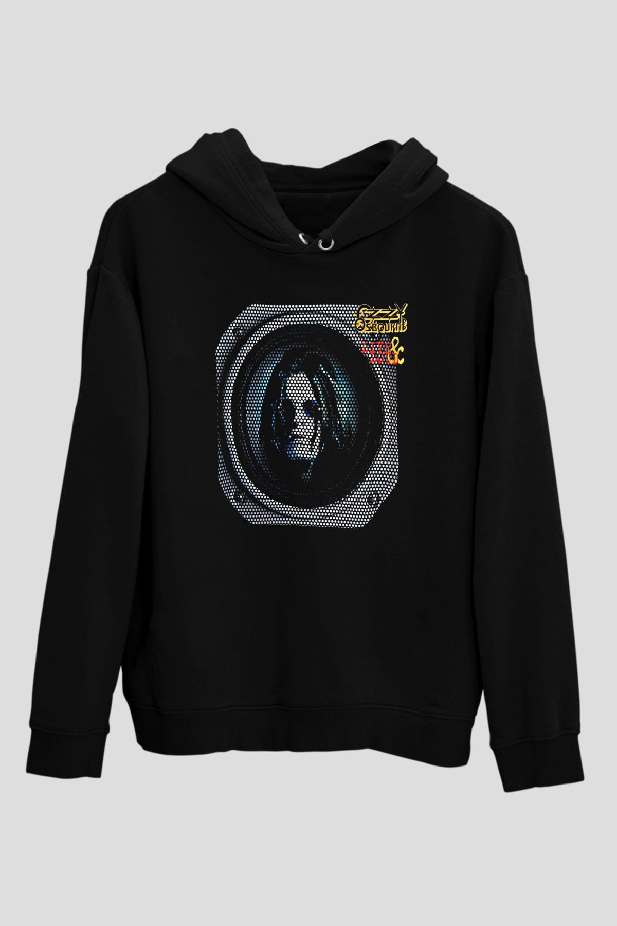 Ozzy Osbourne Siyah Unisex Hoodie