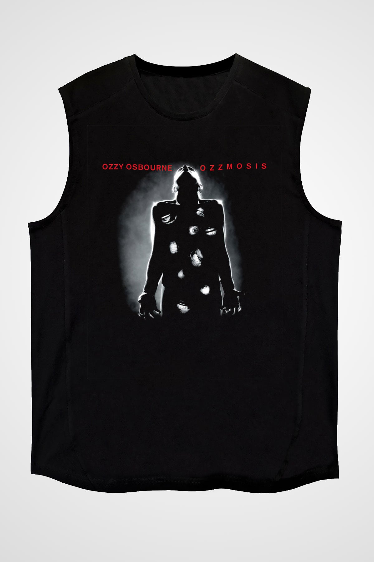 Ozzy Osbourne Siyah Unisex Kolsuz Tişört