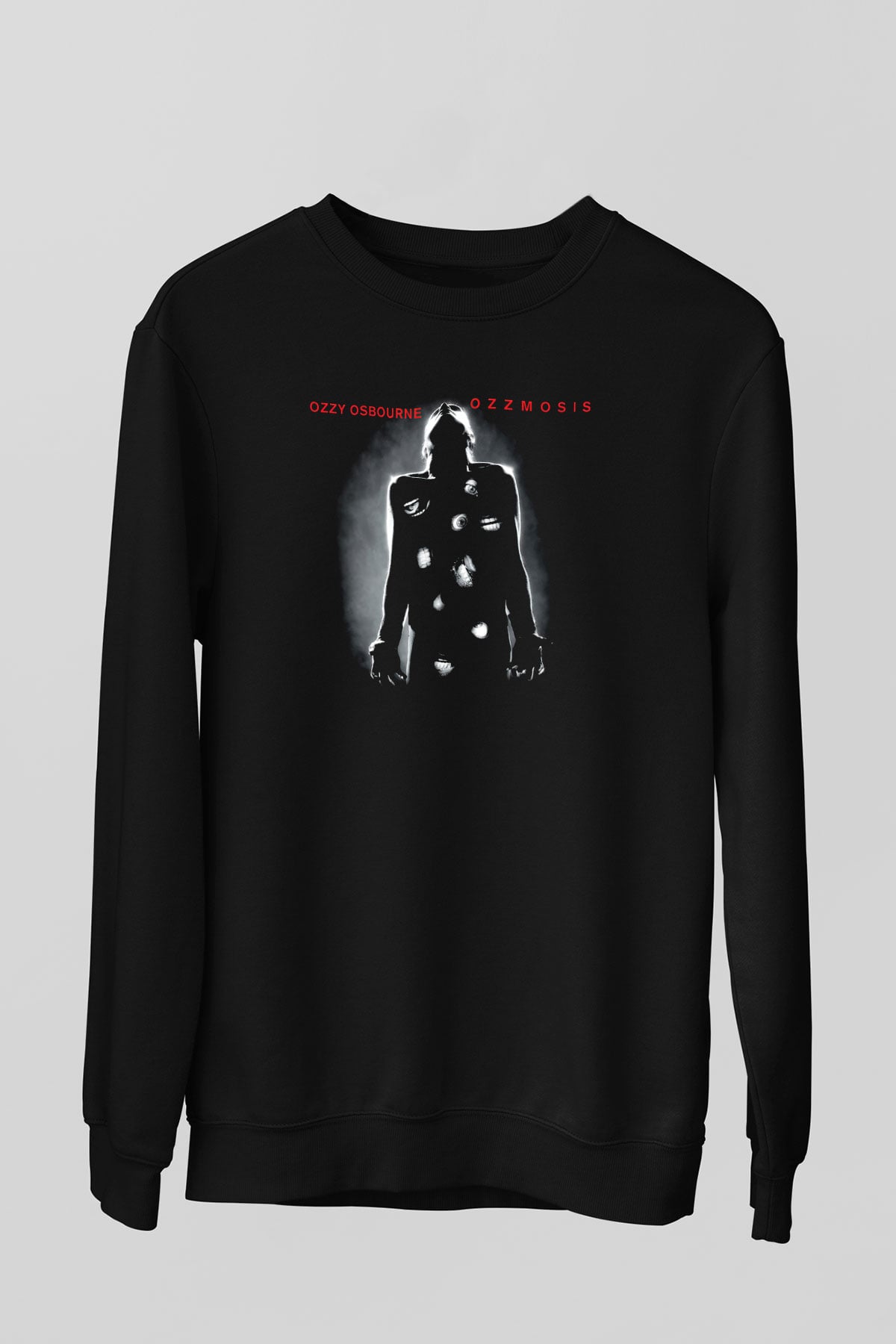 Ozzy Osbourne Siyah Unisex Sweatshirt