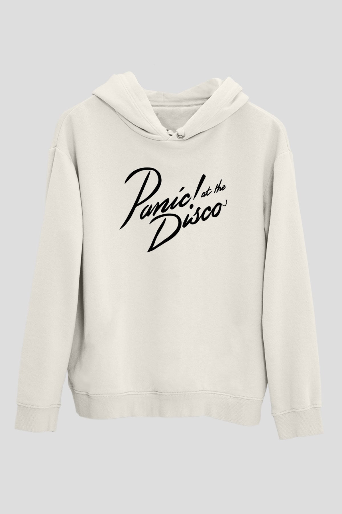 Panic at the Disco Beyaz Unisex Kapşonlu Sweatshirt