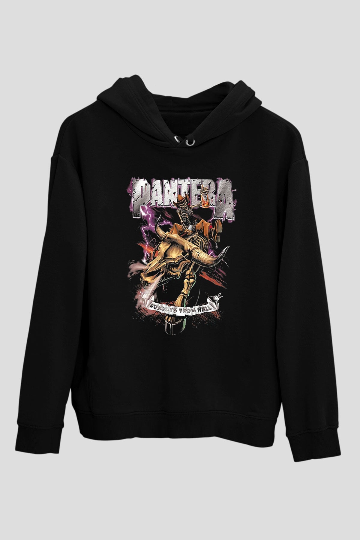 Pantera Siyah Unisex Hoodie