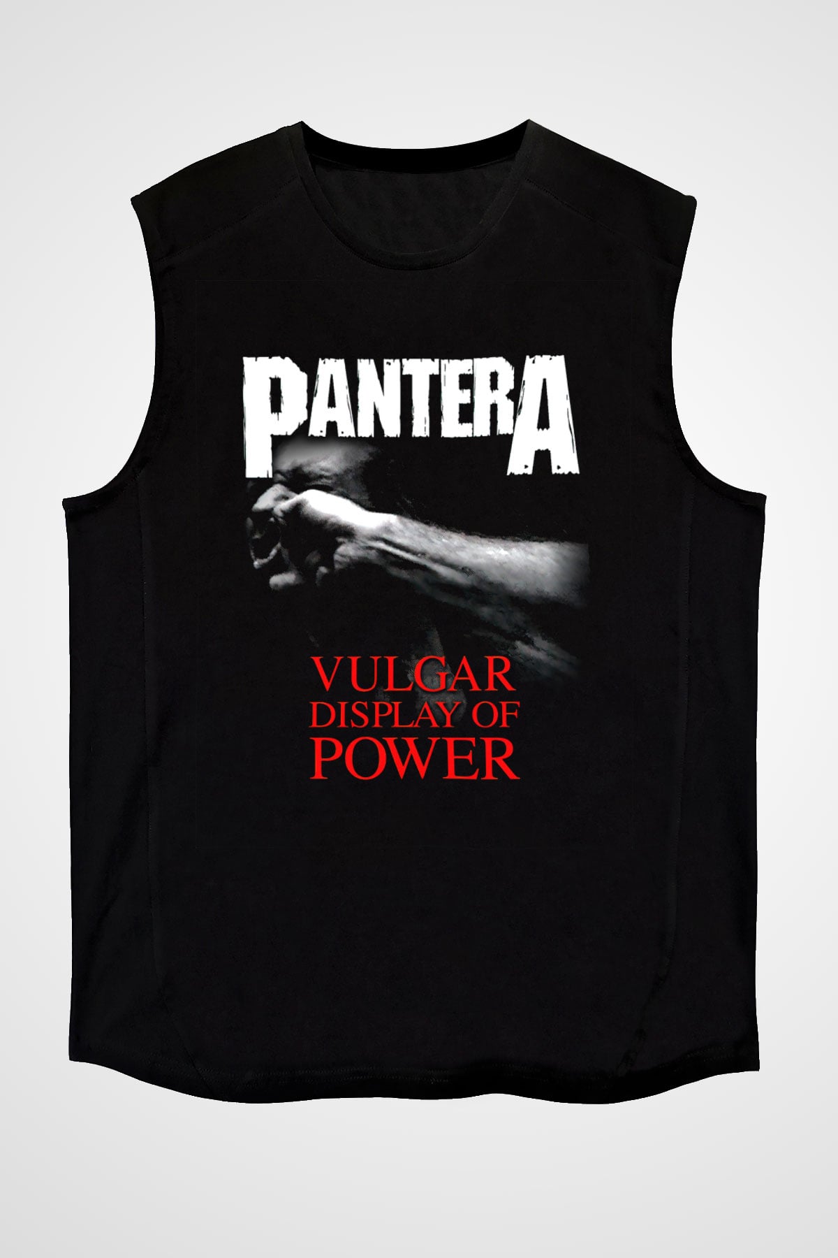 Pantera Siyah Unisex Kolsuz Tişört