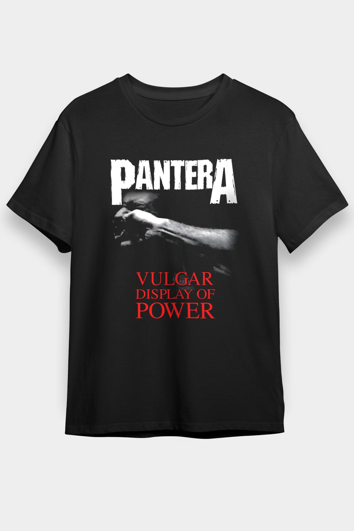 Pantera Siyah Unisex Tişört T-Shirt - TişörtFabrikası