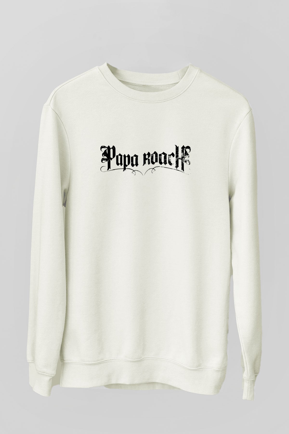 Papa Roach Beyaz Unisex Sweatshirt