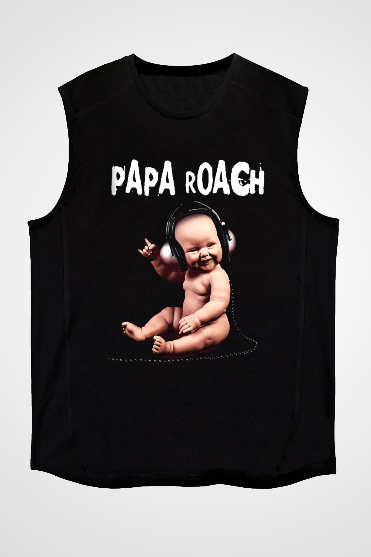 Papa Roach Siyah Unisex Kolsuz Tişört