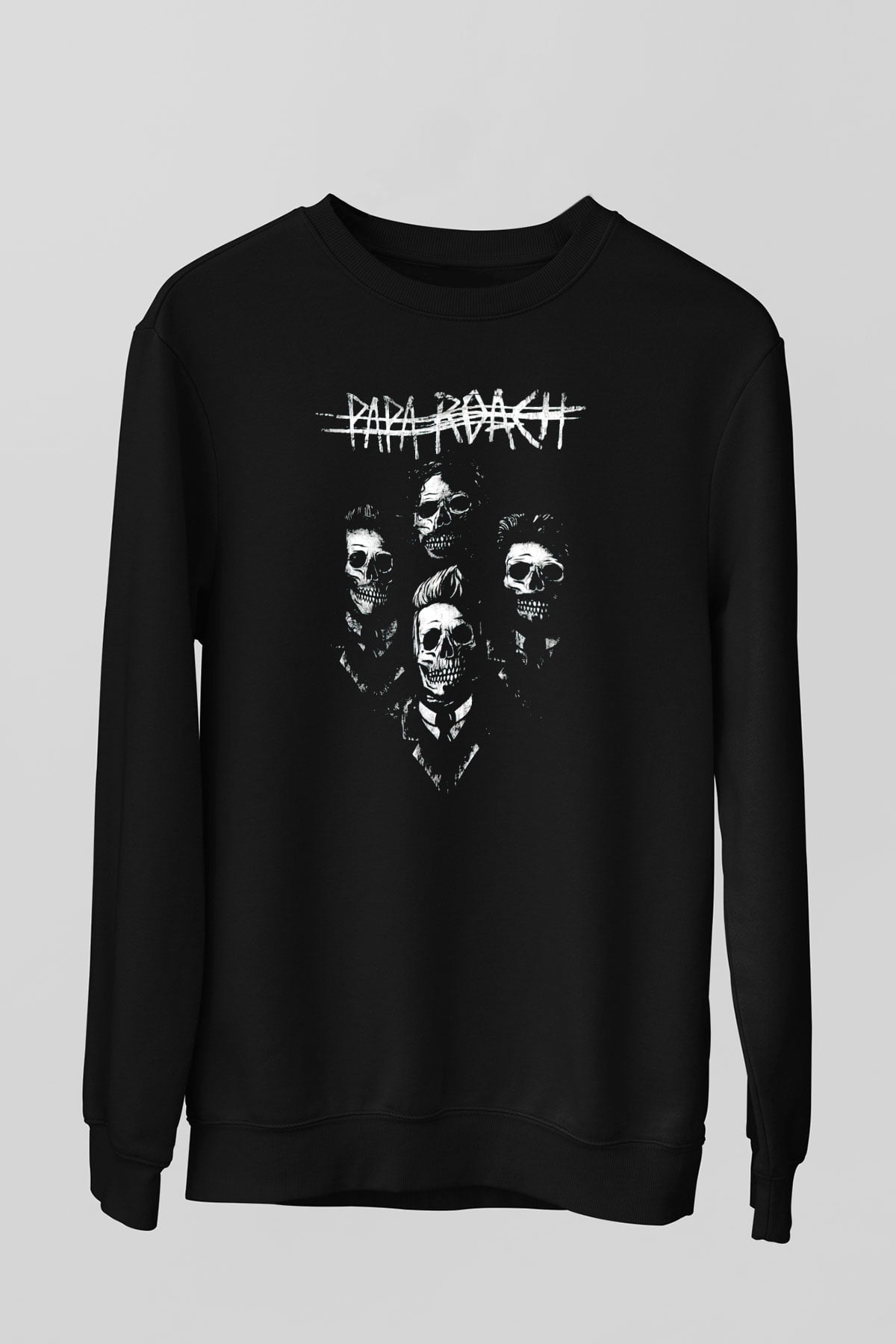 Papa Roach Siyah Unisex Sweatshirt