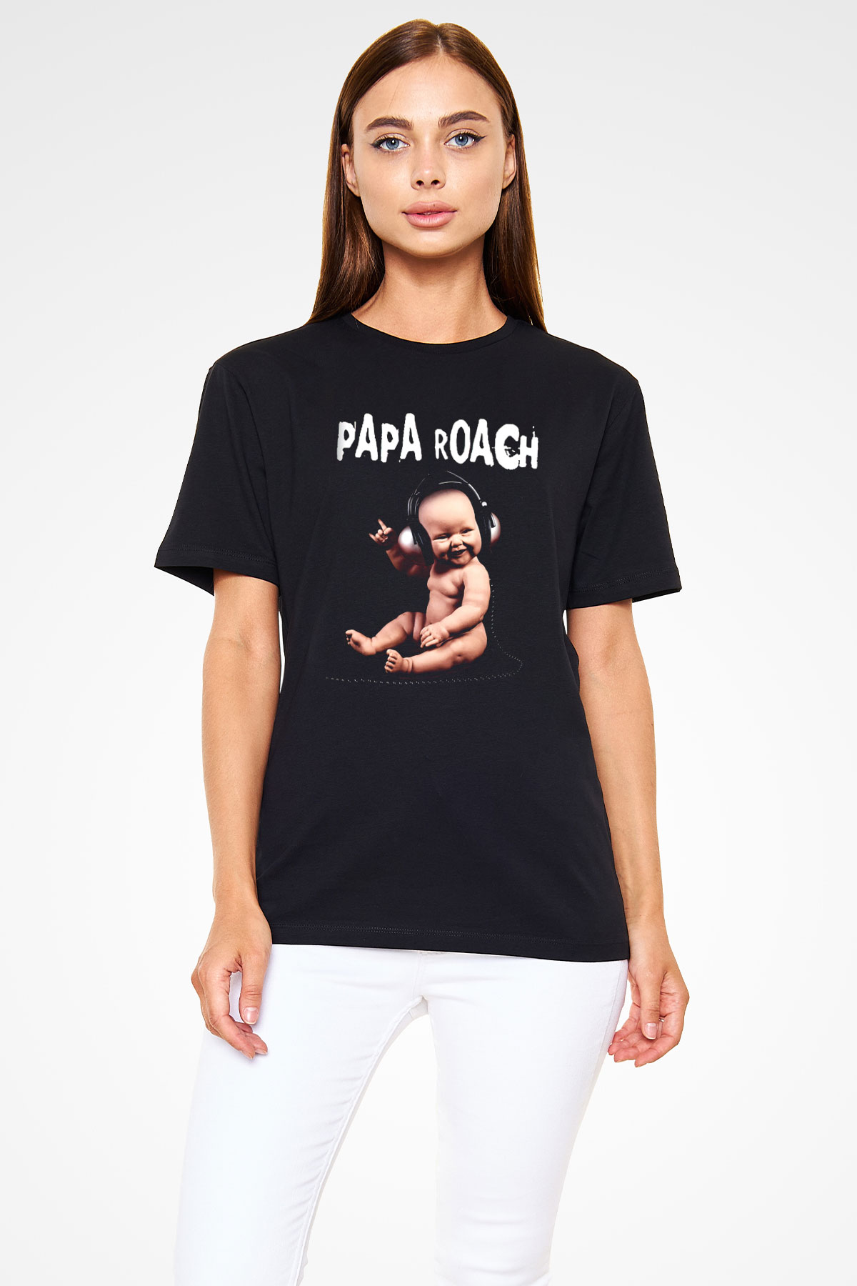 Papa Roach Siyah Unisex Tişört T-Shirt - TişörtFabrikası