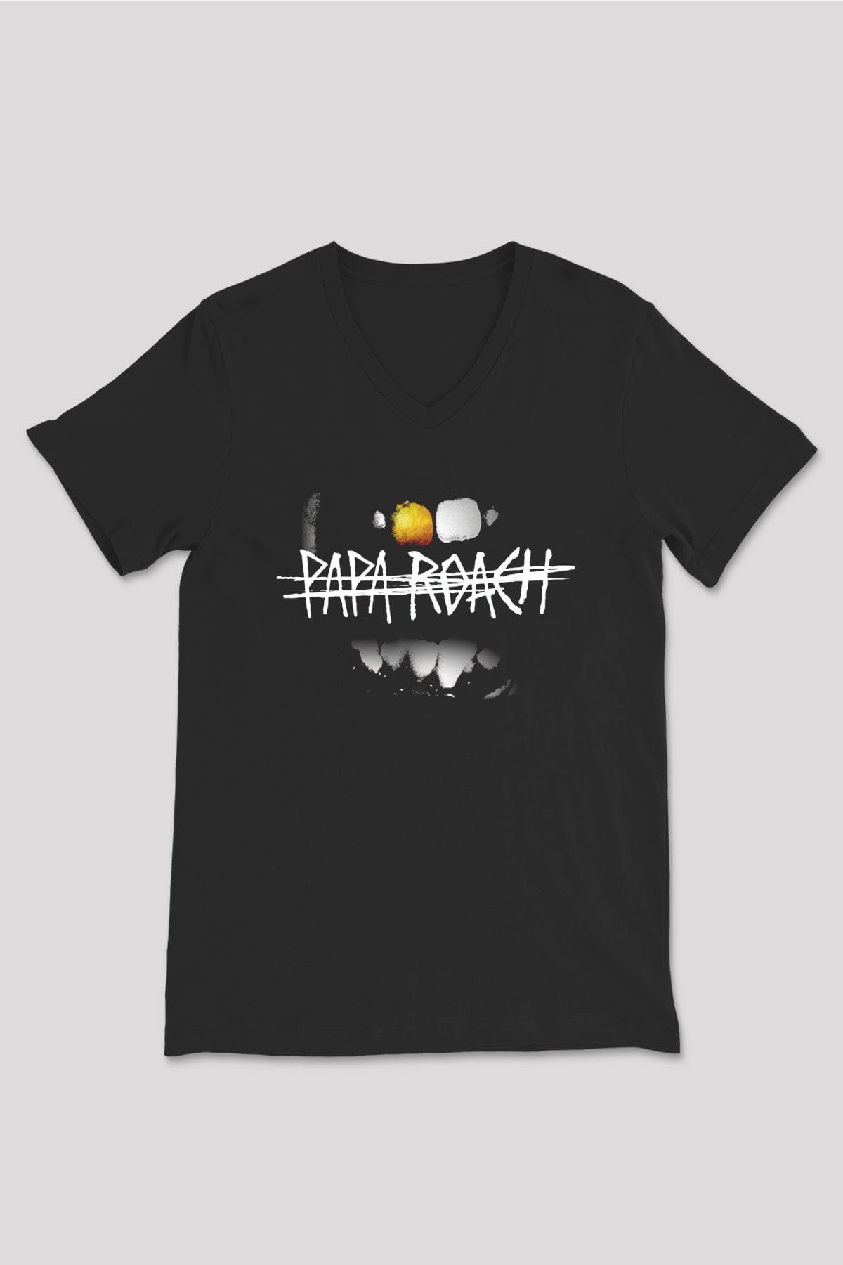 Papa Roach Siyah Unisex V Yaka Tişört