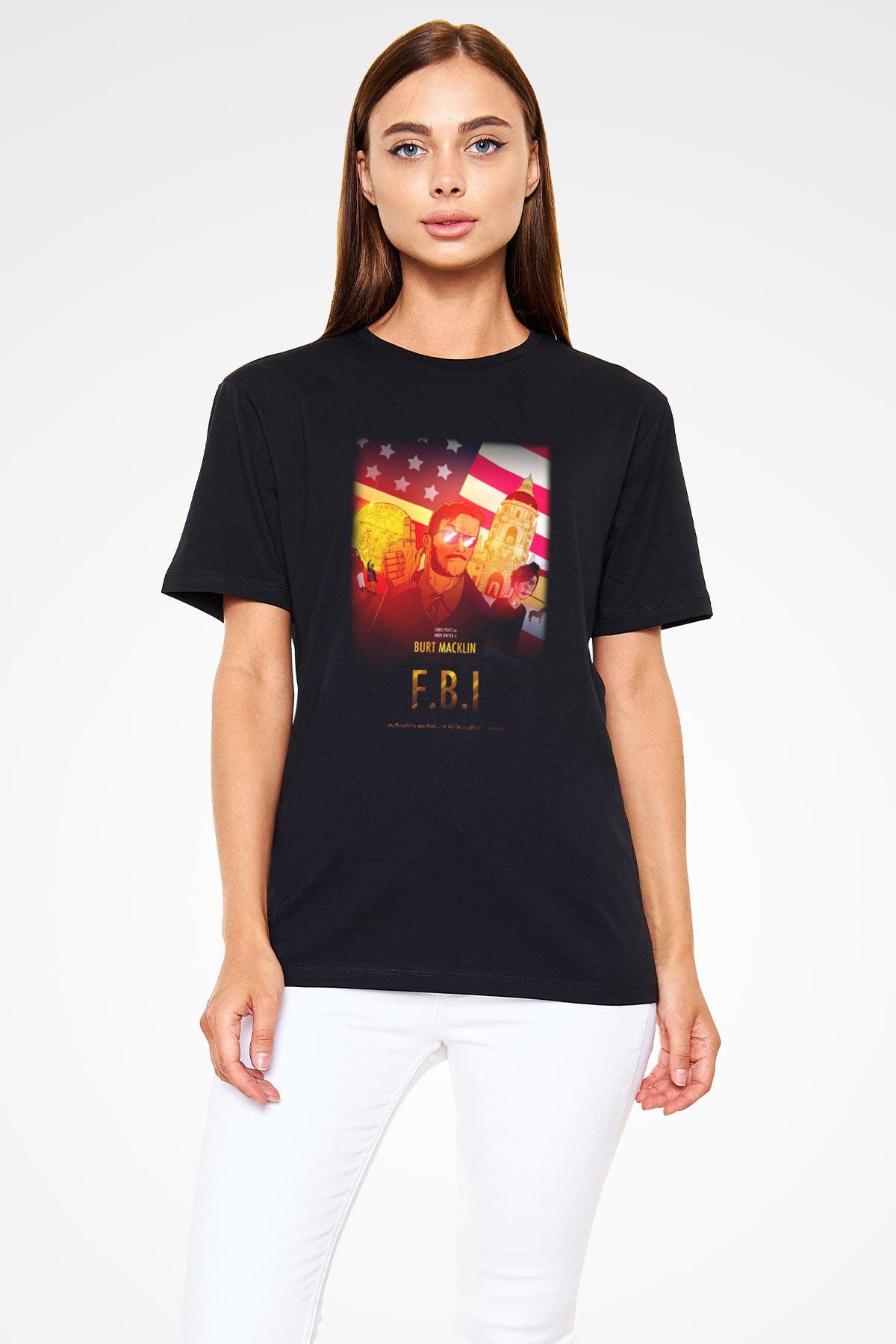 Parks and Recreation Siyah Unisex Tişört