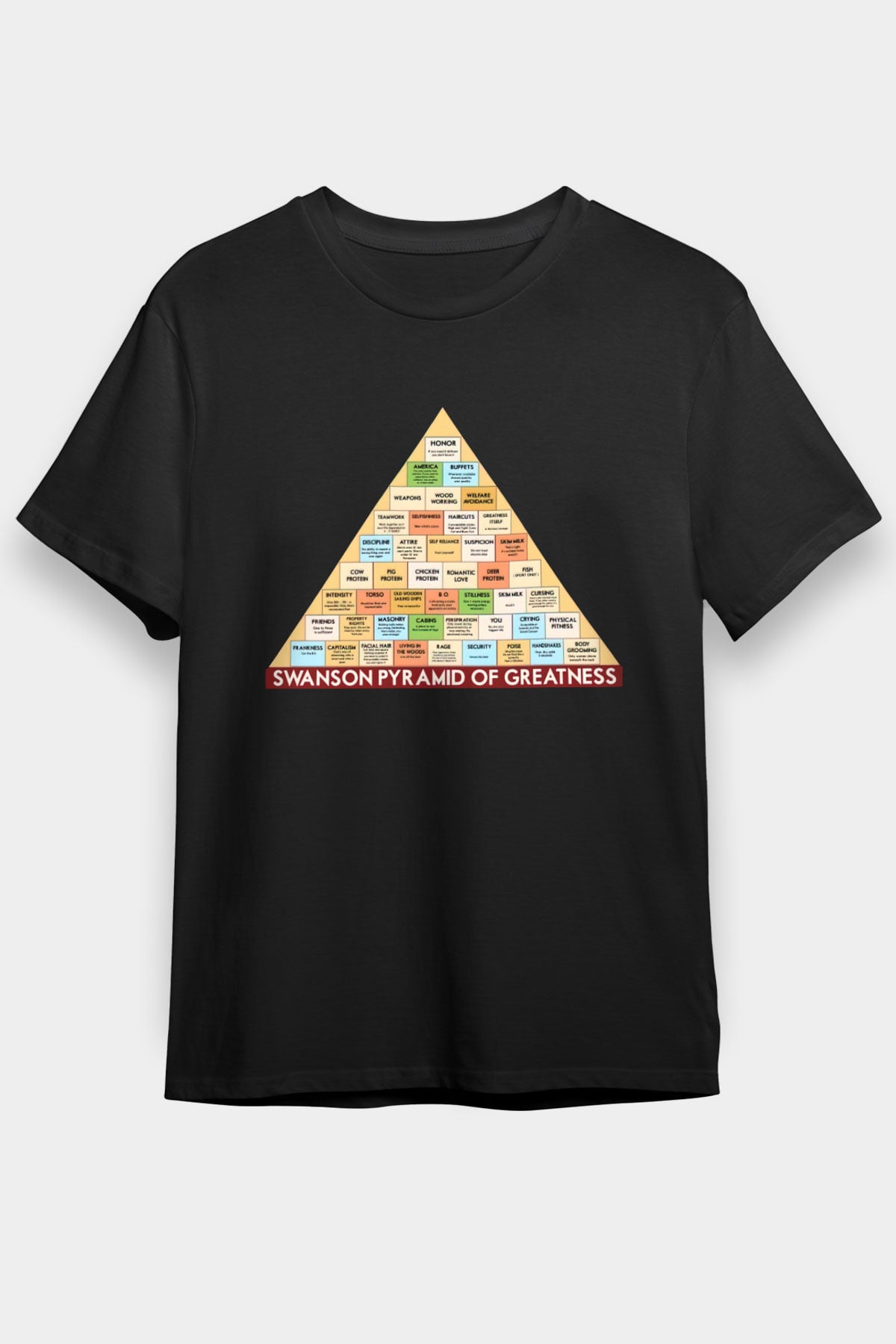 Parks and Recreation Siyah Unisex Tişört