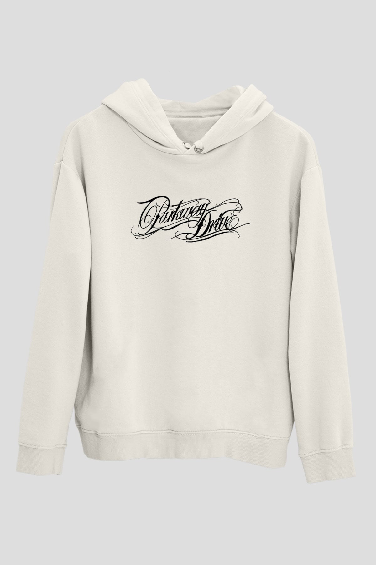 Parkway Drive Beyaz Unisex Kapşonlu Sweatshirt