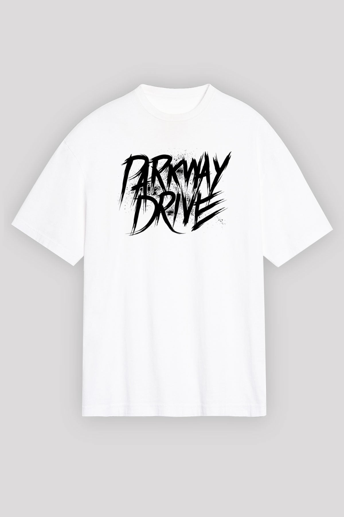 Parkway Drive Beyaz Unisex Oversize Tişört T-Shirt