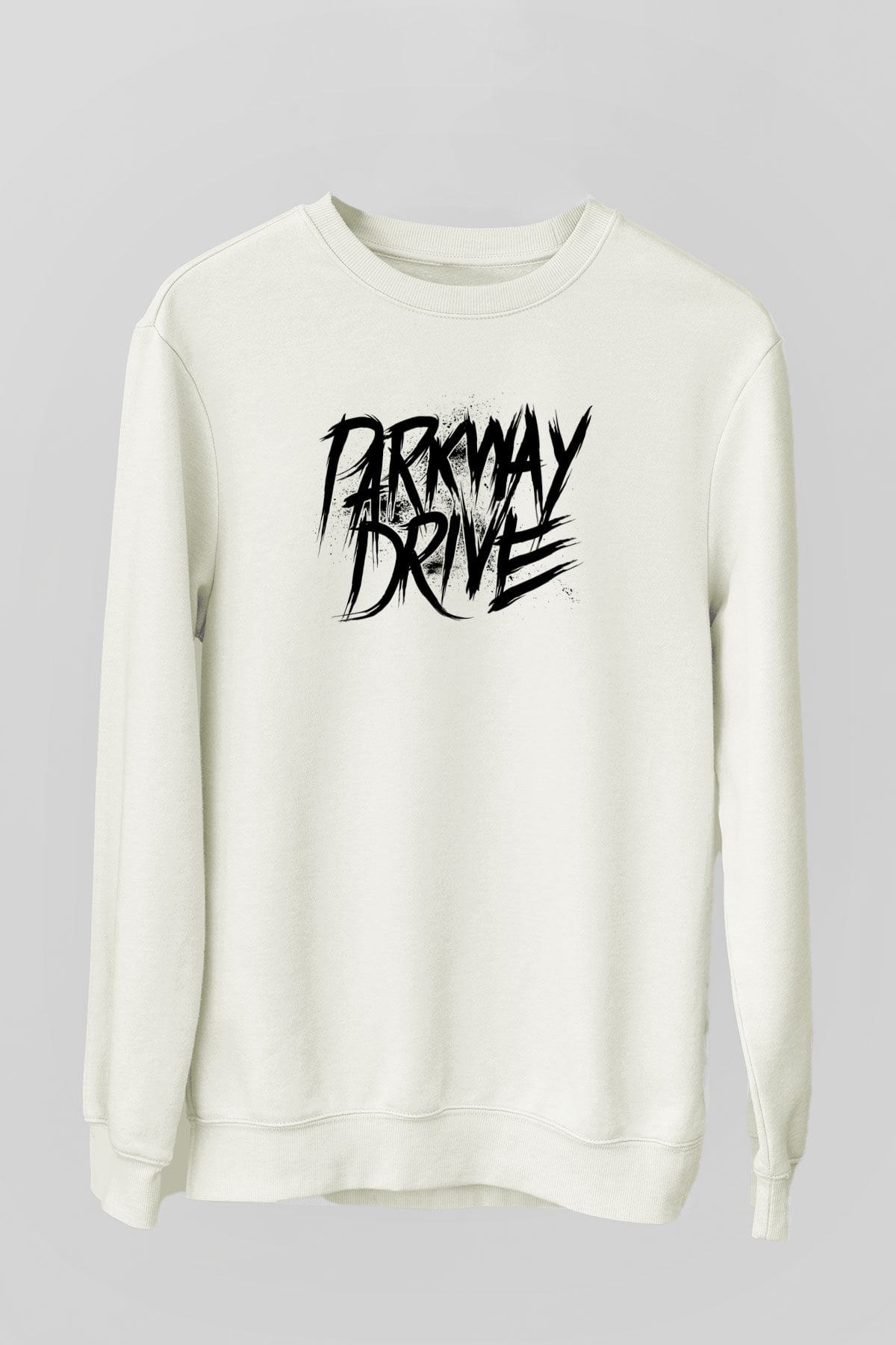 Parkway Drive Beyaz Unisex Sweatshirt
