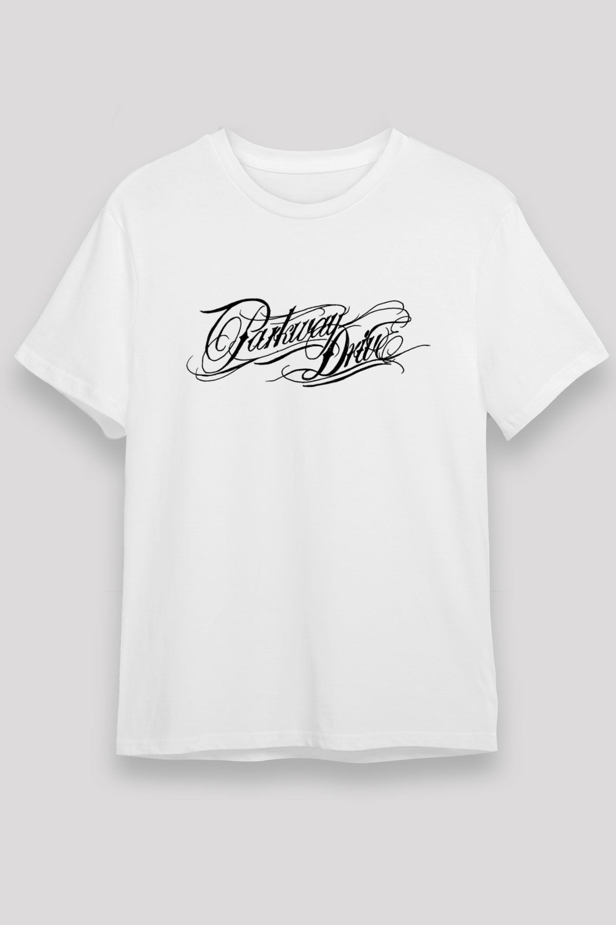 Parkway Drive Beyaz Unisex Tişört T-Shirt - TişörtFabrikası