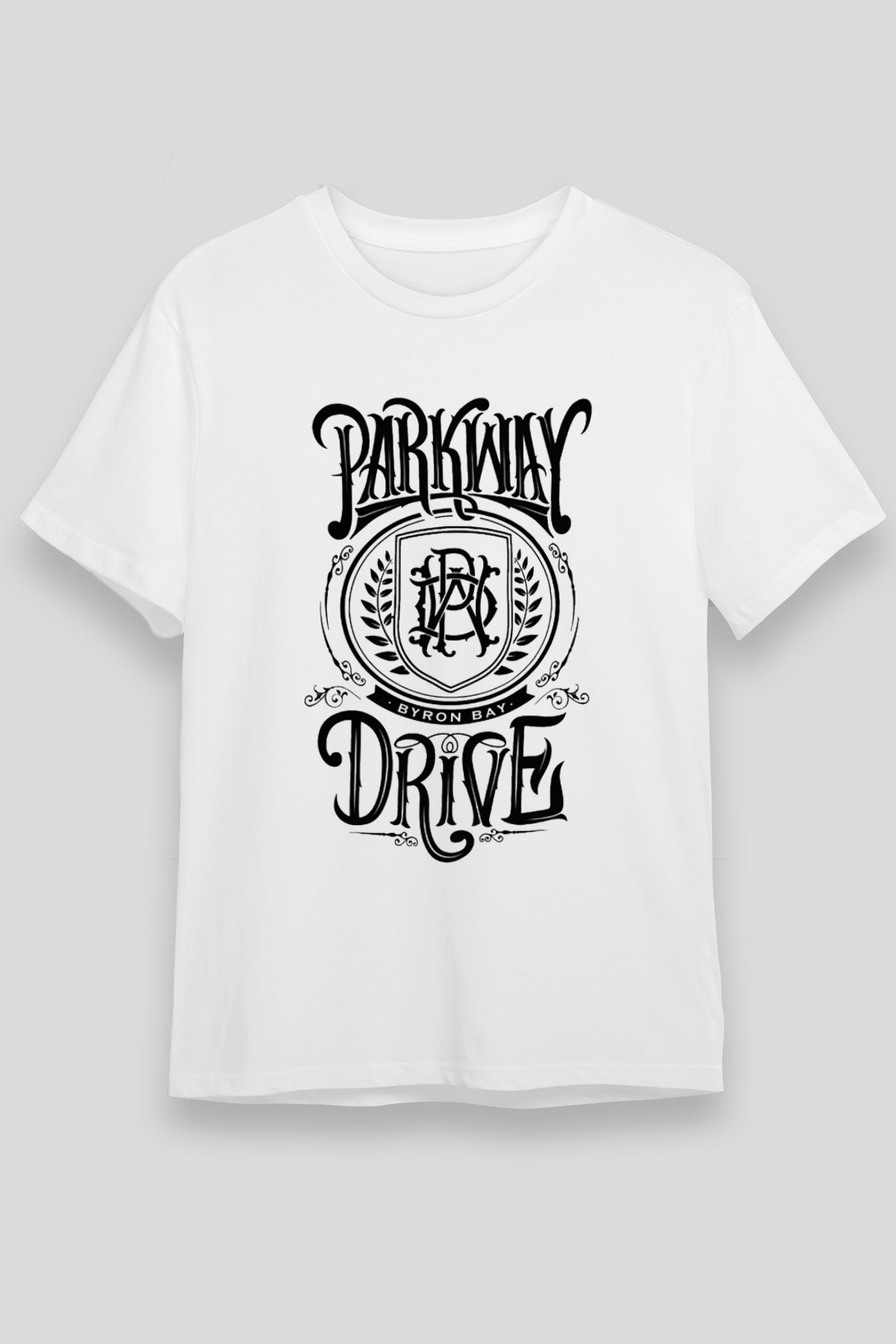 Parkway Drive Beyaz Unisex Tişört T-Shirt - TişörtFabrikası