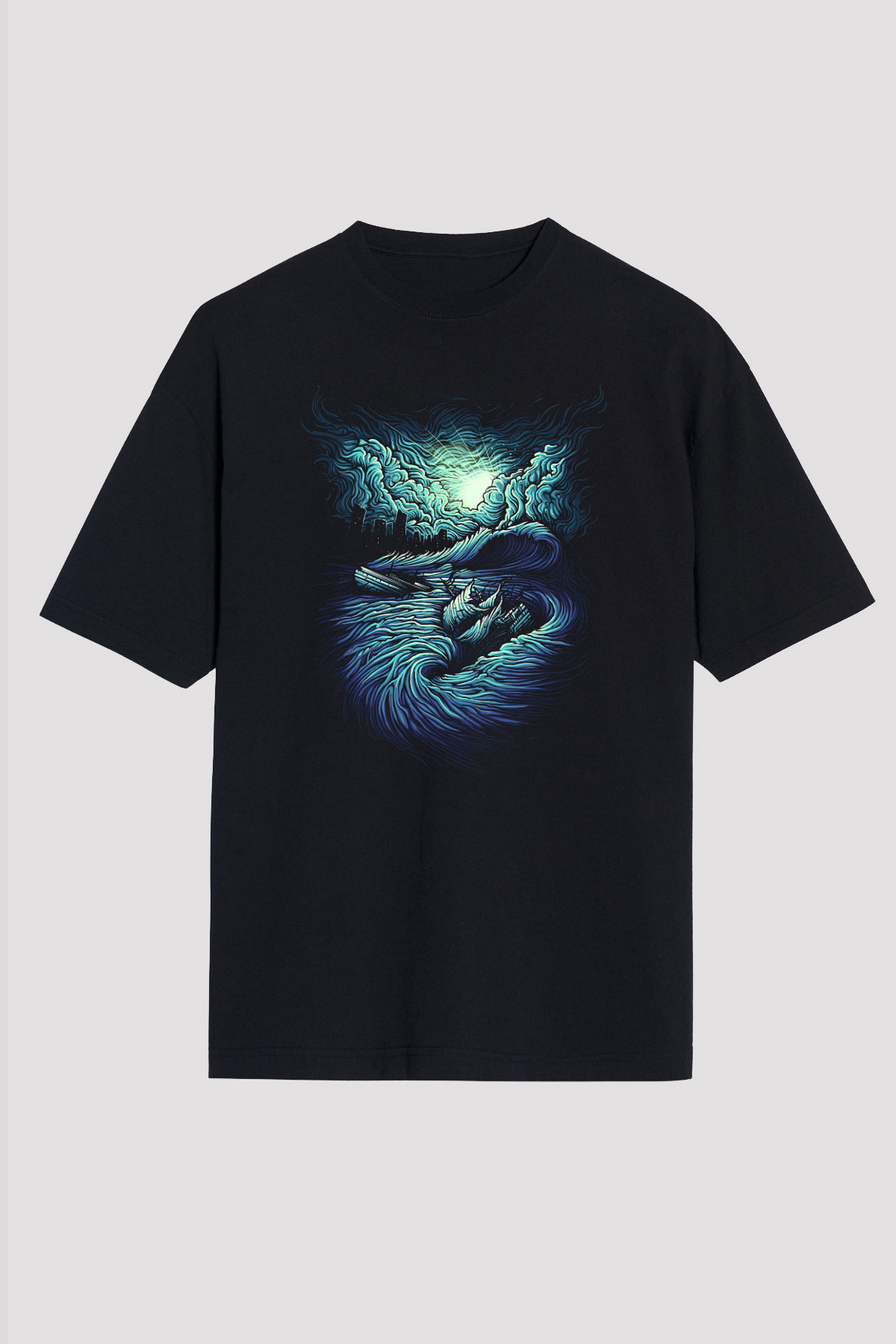 Parkway Drive Siyah Unisex Oversize Tişört T-Shirt